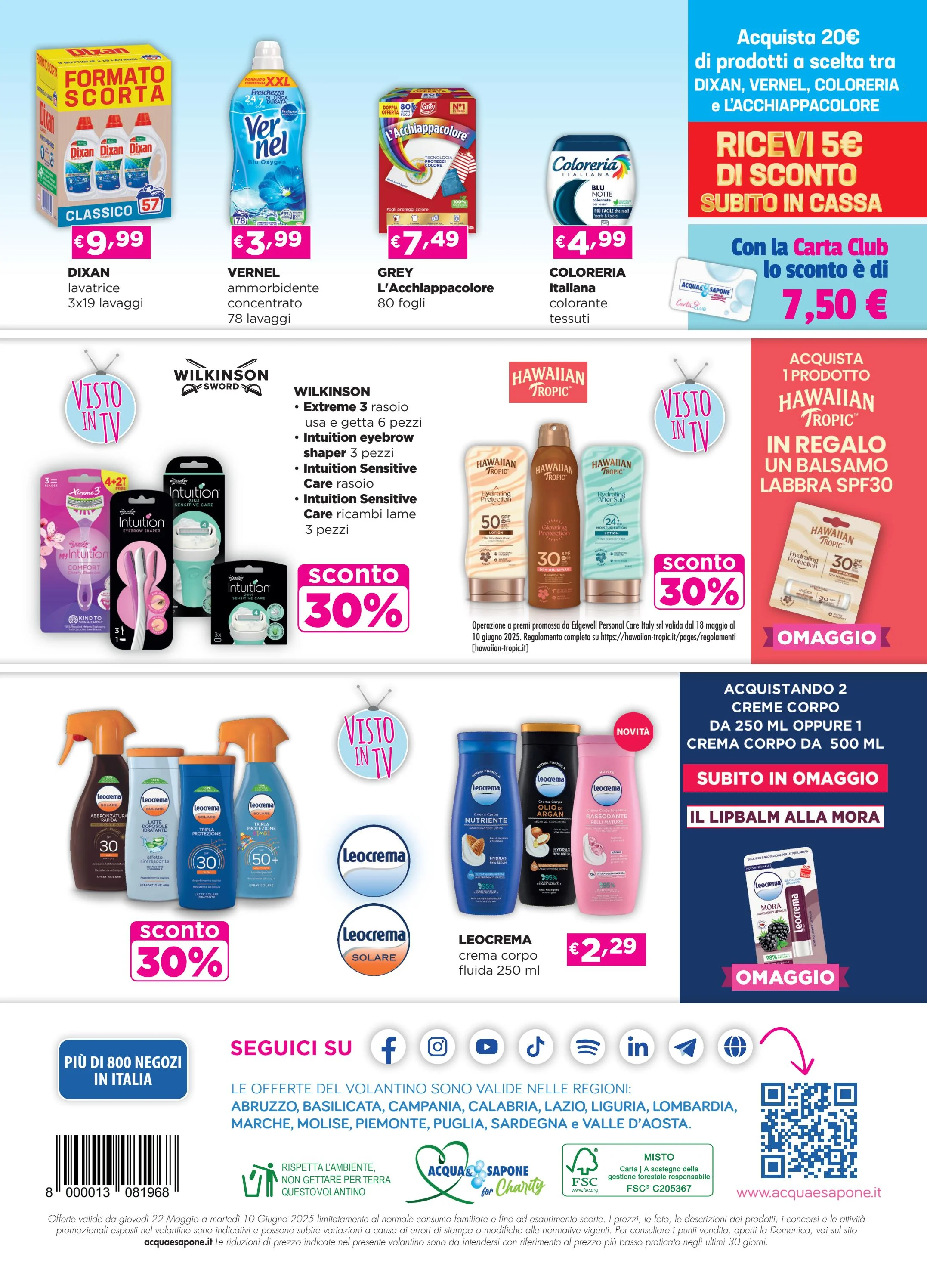 acqua-e-sapone - Volantino Acqua e Sapone valido dal 22/05 al 10/06 - page: 16