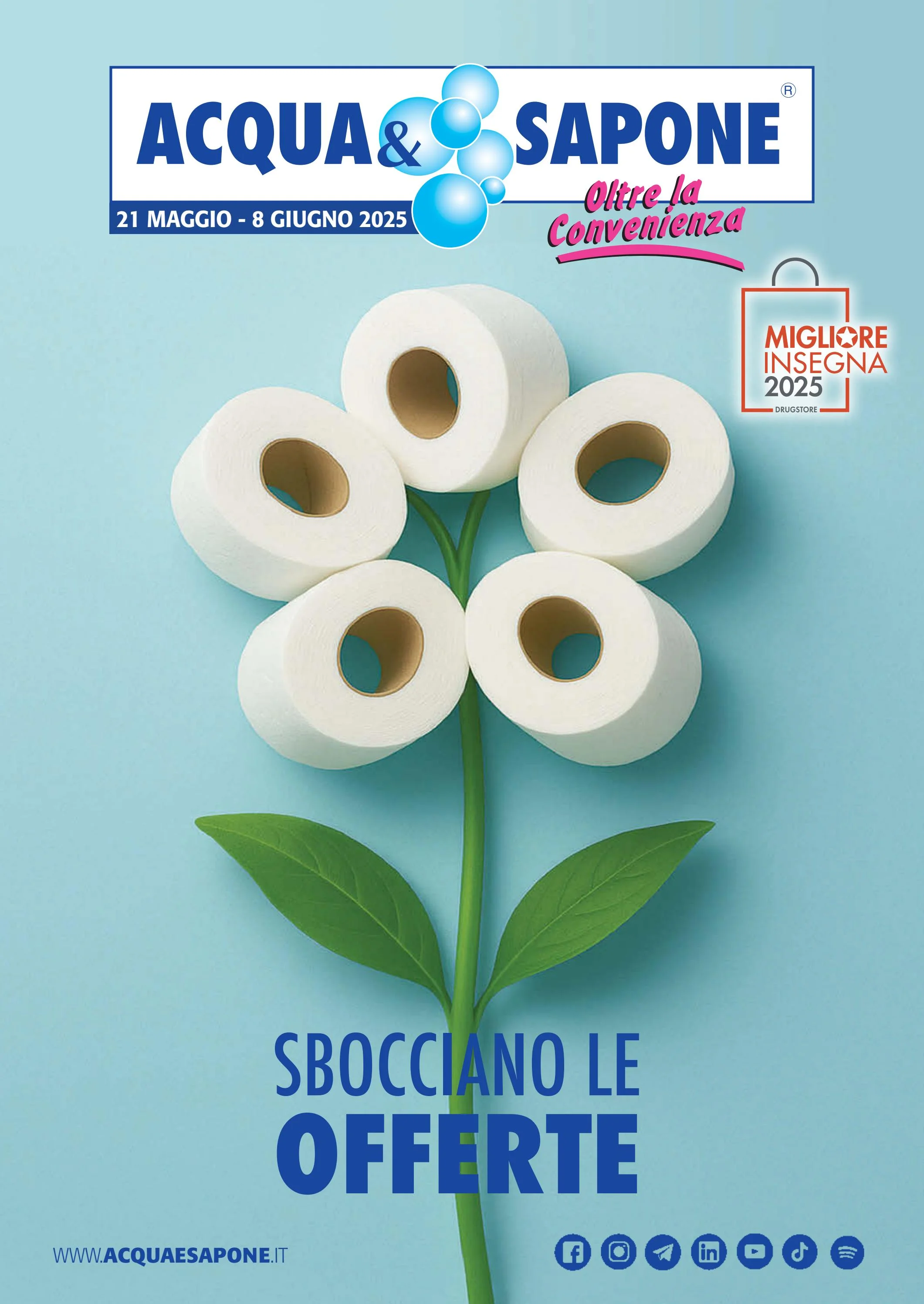 acqua-e-sapone - Volantino Acqua e Sapone valido dal 21/05 al 08/06
