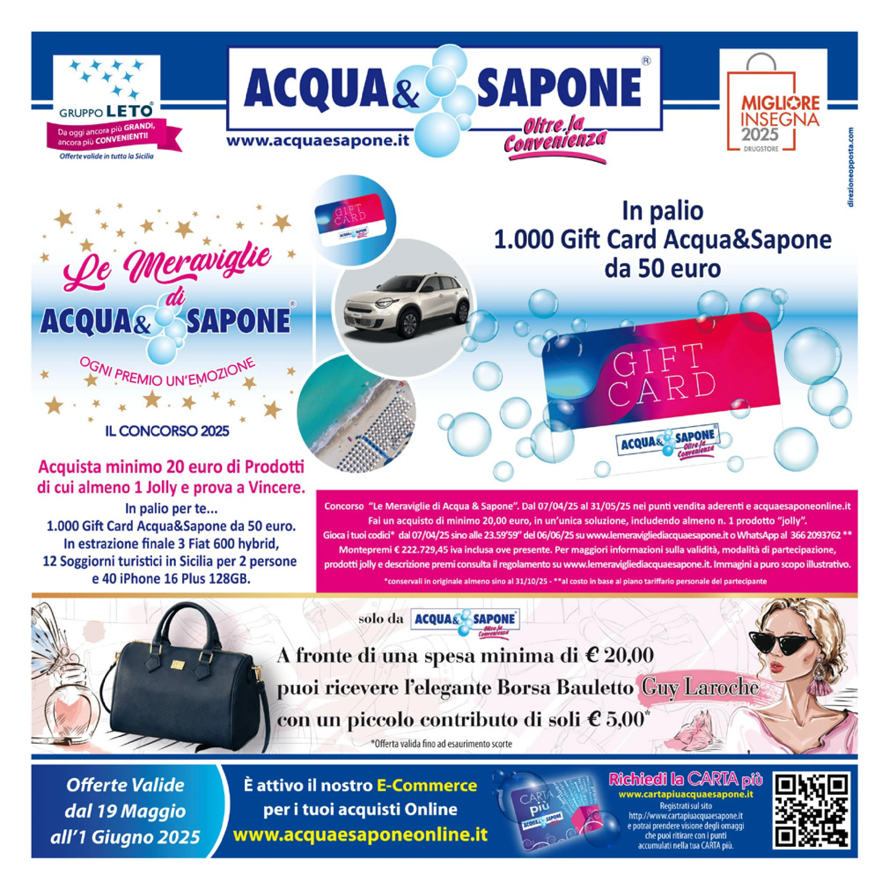 acqua-e-sapone - Volantino Acqua e Sapone valido dal 19/05 al 01/06