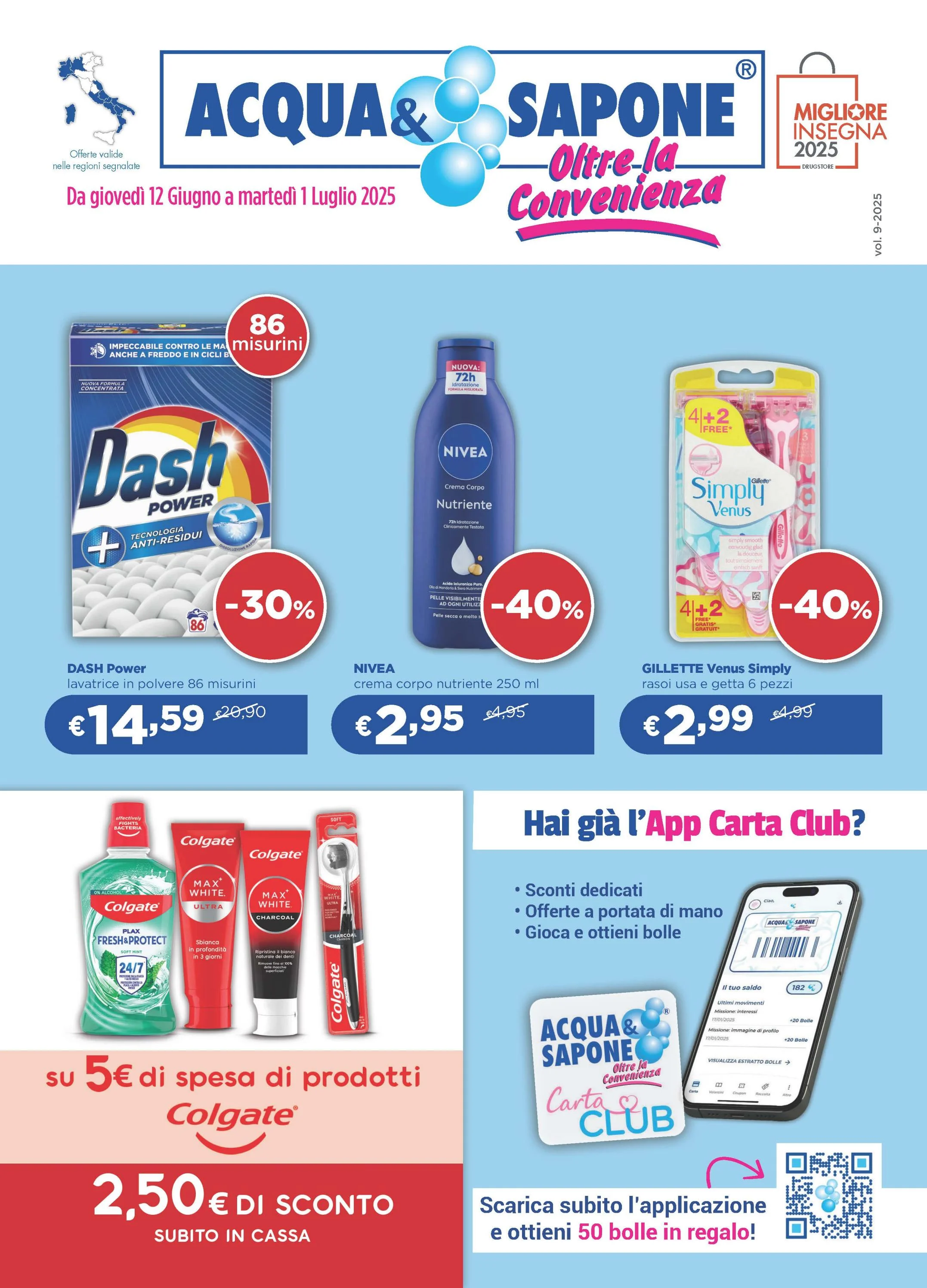 acqua-e-sapone - Volantino Acqua e Sapone valido dal 12/06 al 01/07