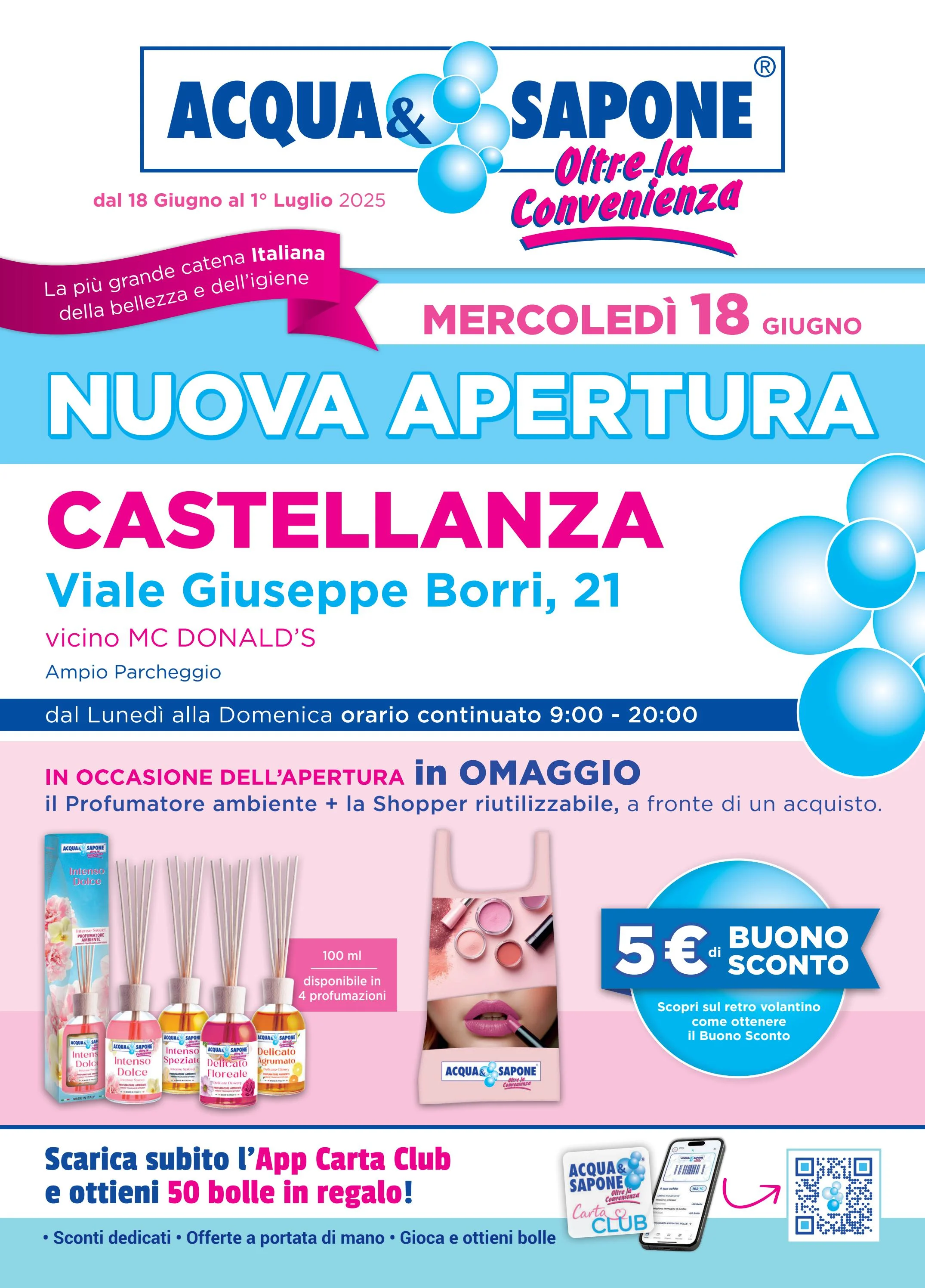 acqua-e-sapone - Volantino Acqua e Sapone - Castellanza valido dal 18/06 al 01/07