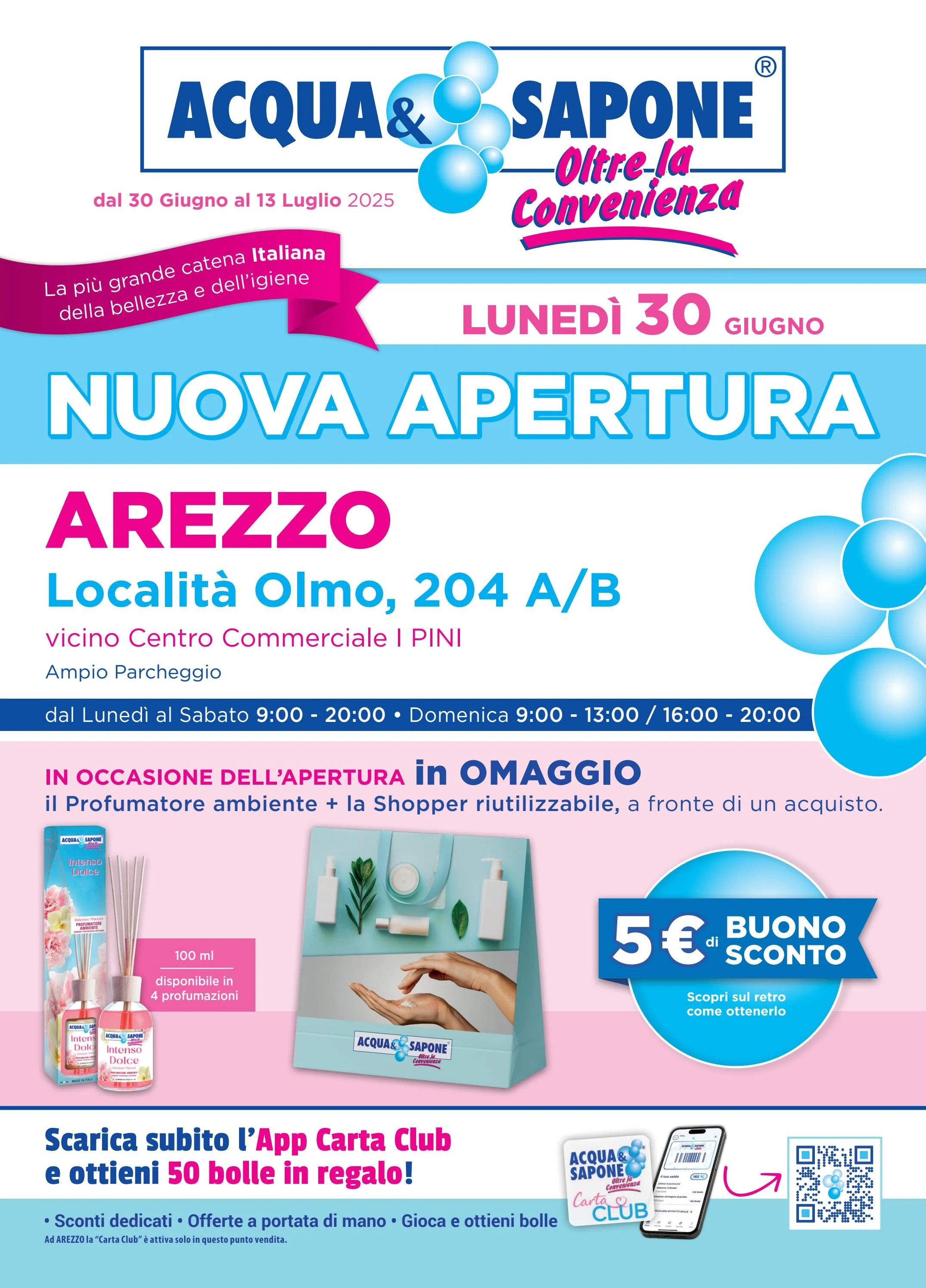 acqua-e-sapone - Volantino Acqua e Sapone - Arezzo valido dal 30/06 al 13/07