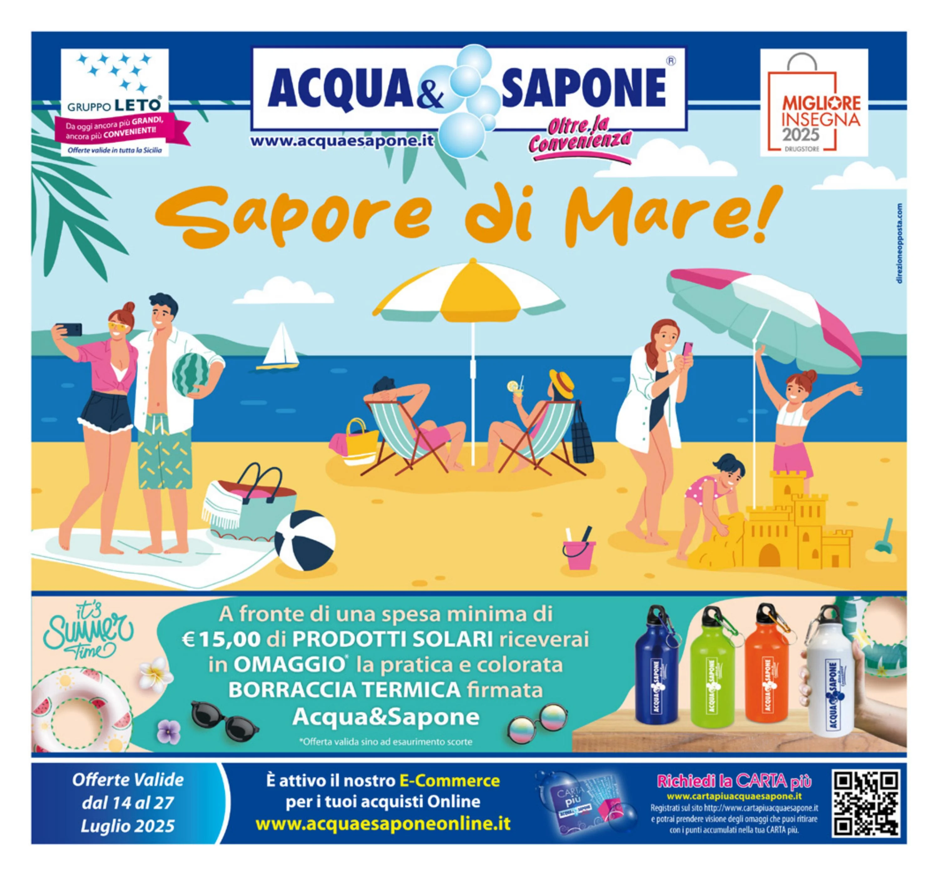 acqua-e-sapone - Volantino Acqua e Sapone valido dal 14/07 al 27/07