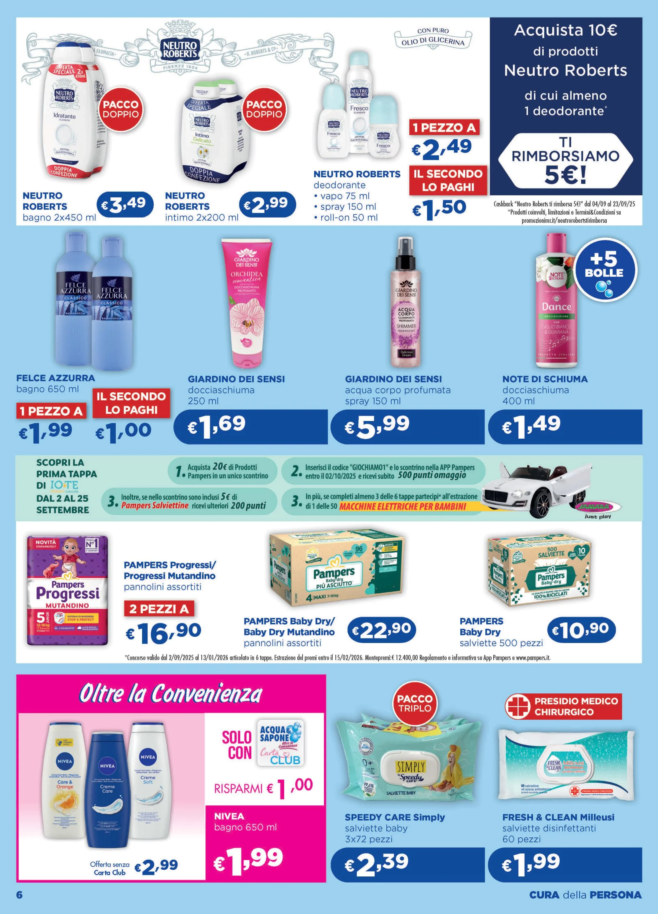 acqua-e-sapone - Volantino Acqua e Sapone valido dal 04/09 al 23/09 - page: 6
