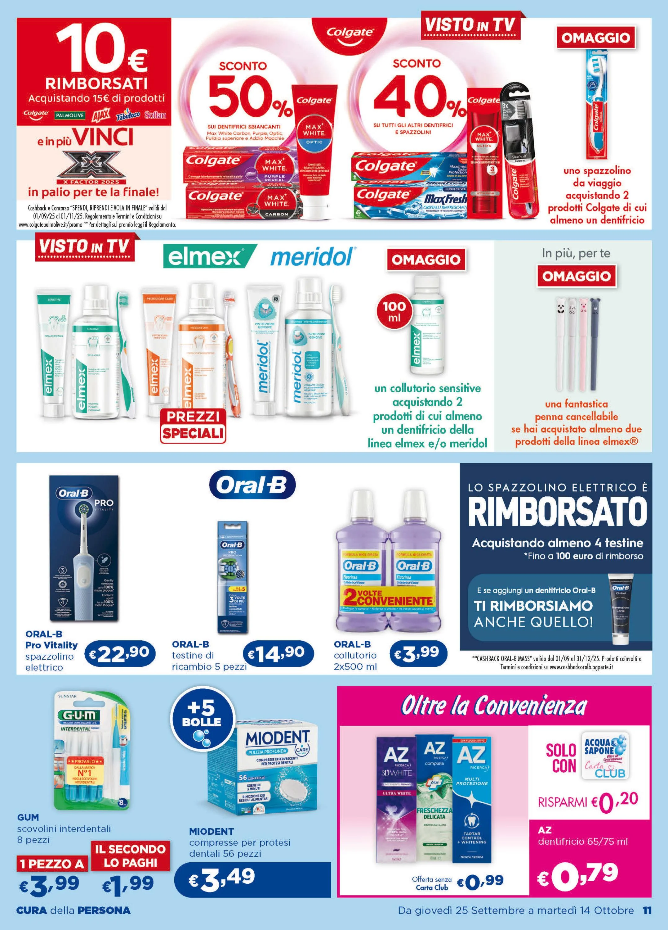 acqua-e-sapone - Volantino Acqua e Sapone - 40 Giorni valido dal 25/09 al 14/10 - page: 11