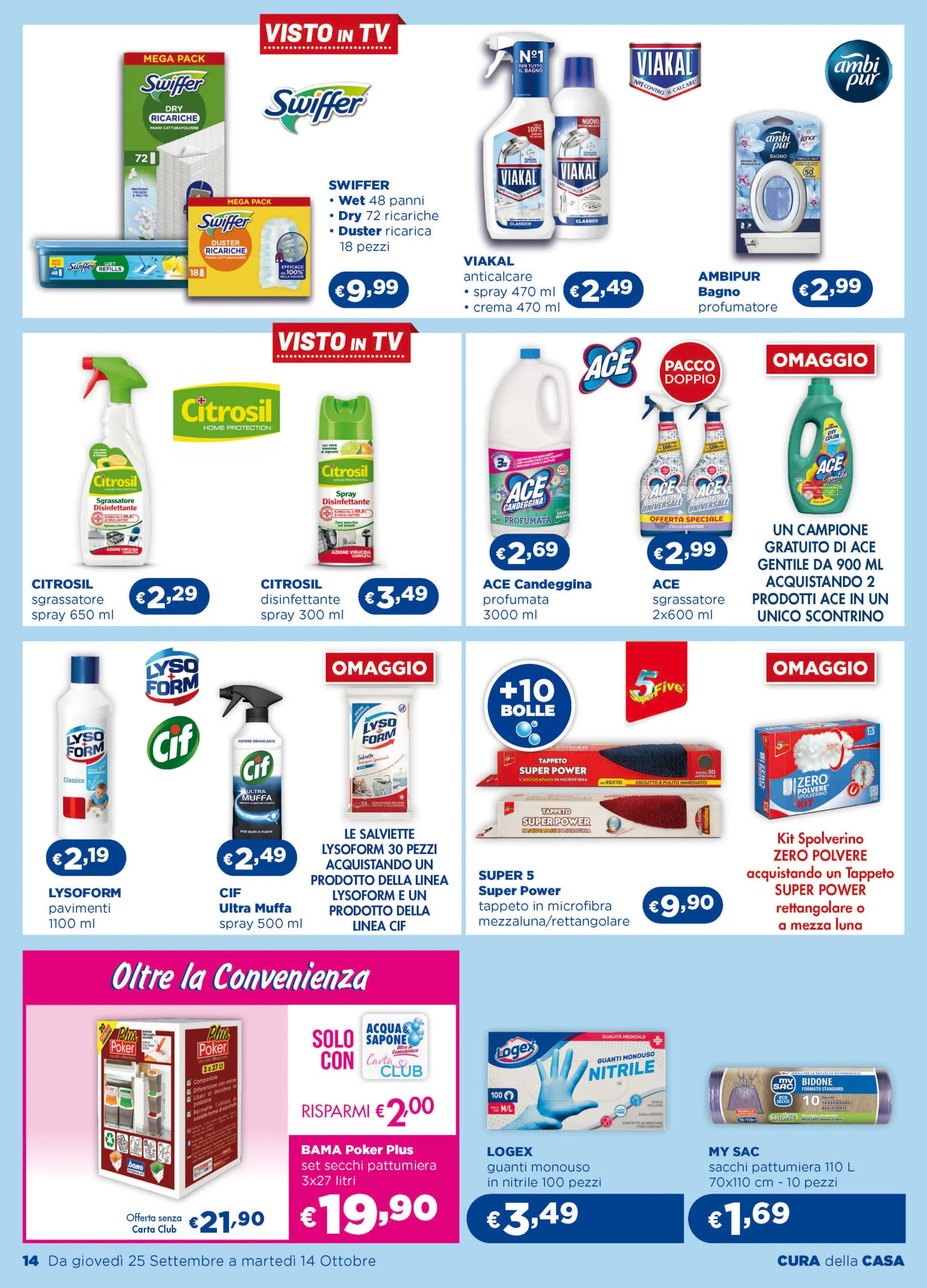 acqua-e-sapone - Volantino Acqua e Sapone - 40 Giorni valido dal 25/09 al 14/10 - page: 14