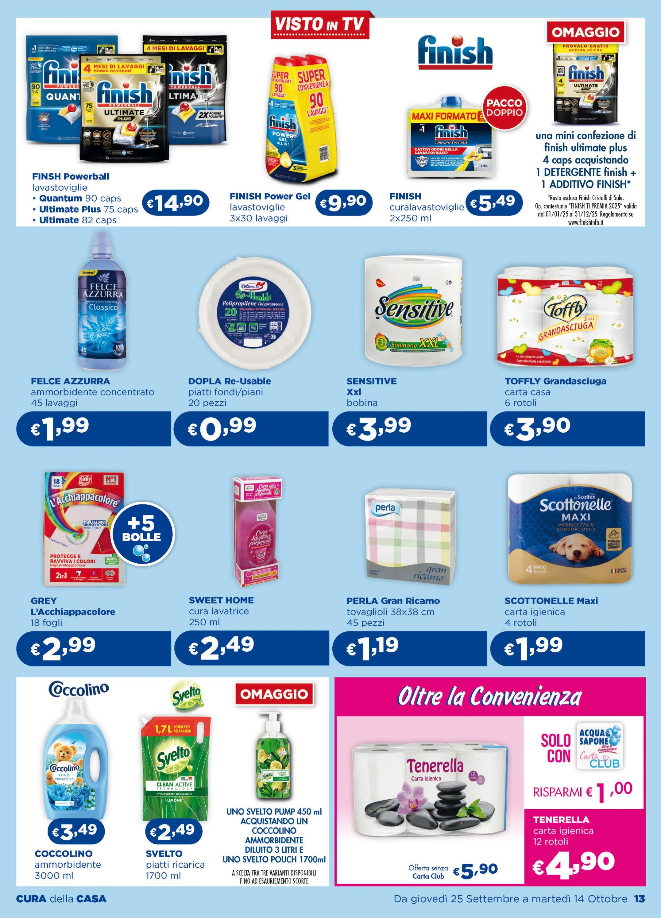 acqua-e-sapone - Volantino Acqua e Sapone - 40 Giorni valido dal 25/09 al 14/10 - page: 13