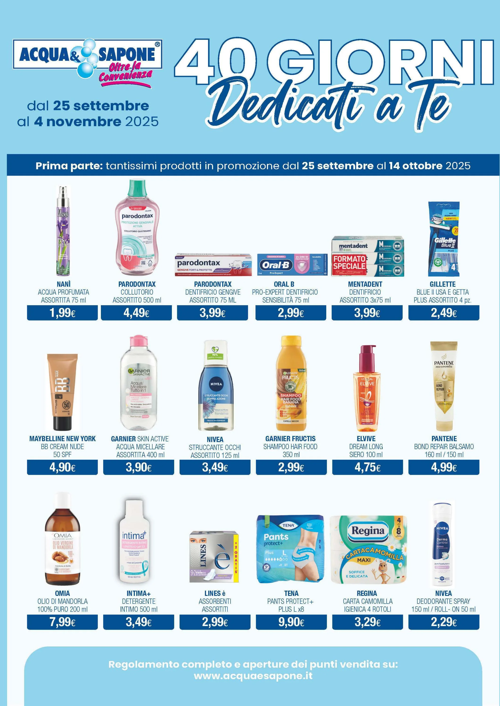 acqua-e-sapone - Volantino Acqua e Sapone valido dal 24/09 al 12/10 - page: 2