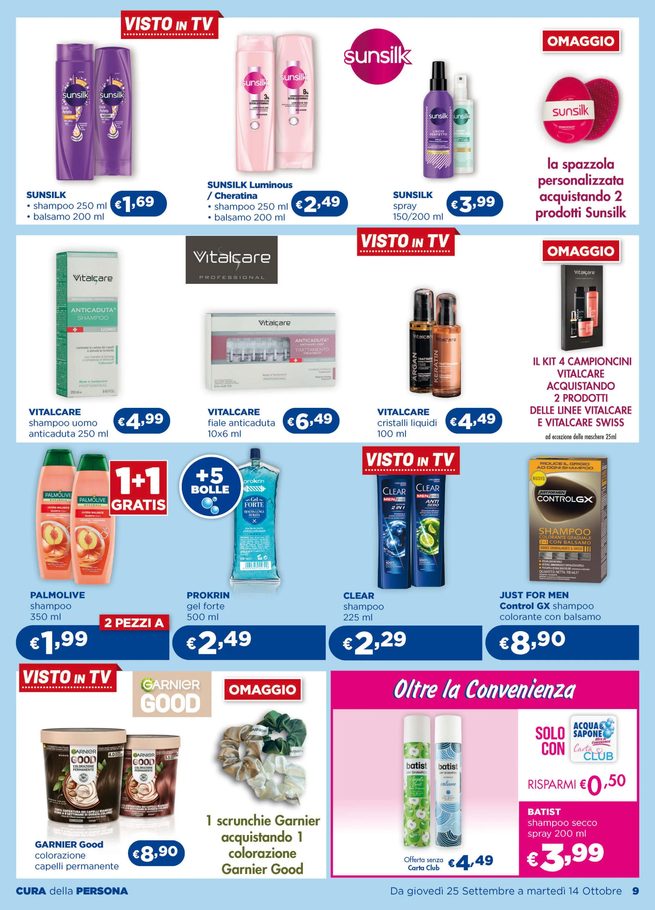 acqua-e-sapone - Volantino Acqua e Sapone - Varese e Cagliari valido dal 25/09 al 14/10 - page: 9