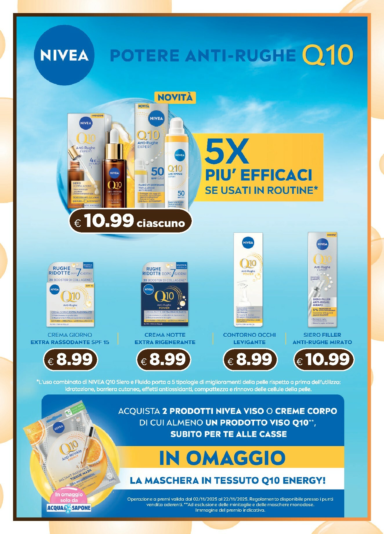 acqua-e-sapone - Volantino Acqua e Sapone valido dal 02/11 al 22/11 - page: 16