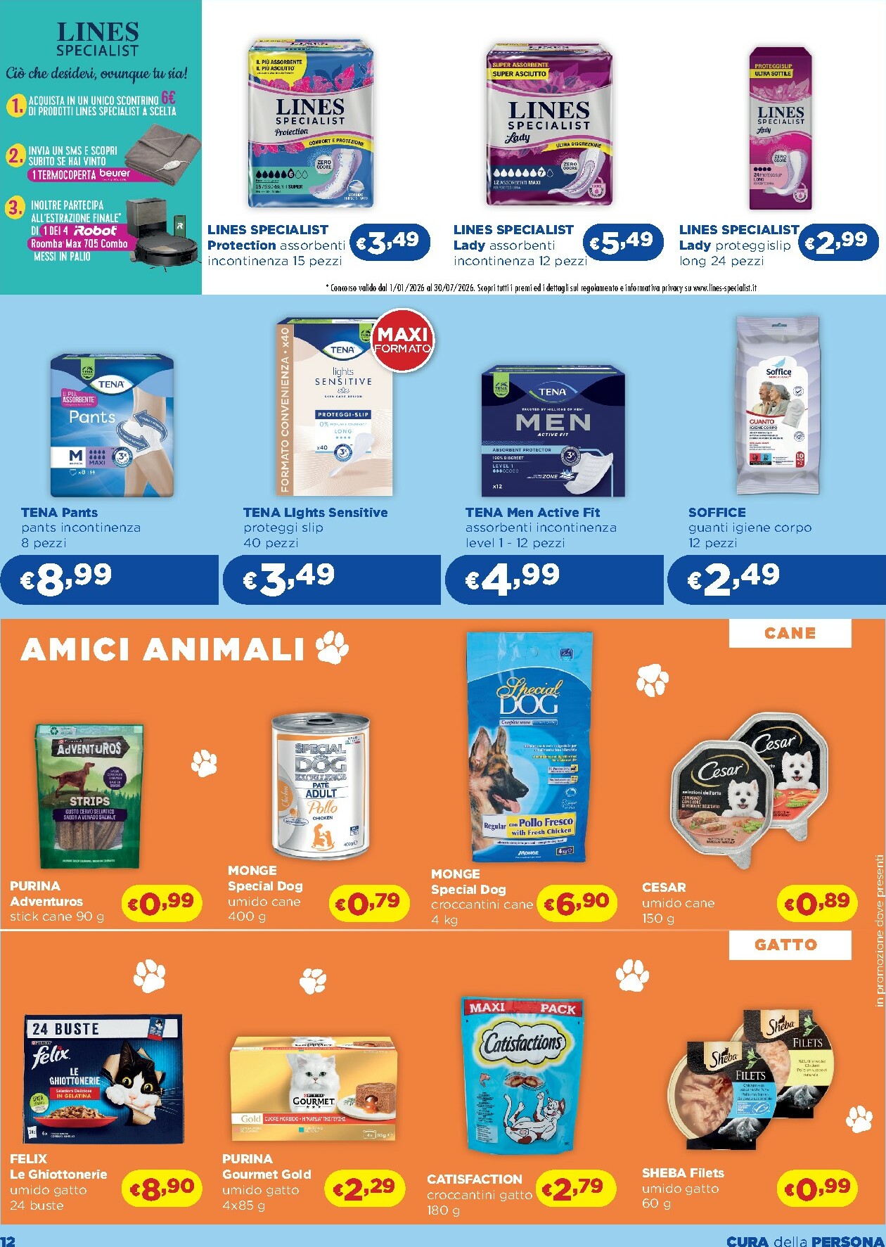 acqua-e-sapone - Volantino Acqua e Sapone - Abruzzo, Basilicata, Campania, Calabria, Lazio, Liguria, Lombardia, Marche, Molise, Piemonte, Puglia, Sardegna, Valle d’Aosta e Arezzo valido dal 05/02/2026 al 25/02/2026 - page: 12