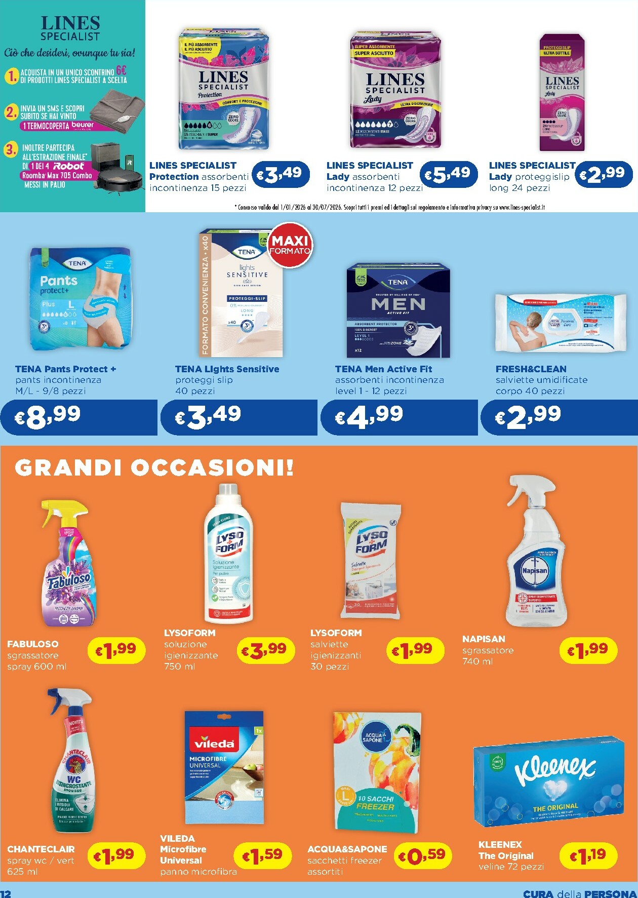 acqua-e-sapone - Volantino Acqua e Sapone - Toscana, dell’Umbria, Acquapendente, Rieti, Civitavecchia valido dal 05/02/2026 al 25/02/2026 - page: 12