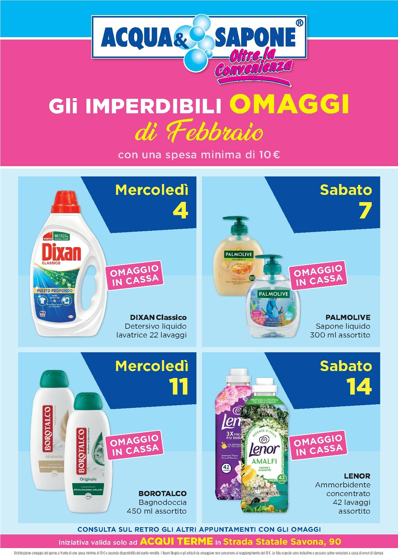 acqua-e-sapone - Volantino Acqua e Sapone - Acqui Terme valido dal 01/02/2026 al 28/02/2026