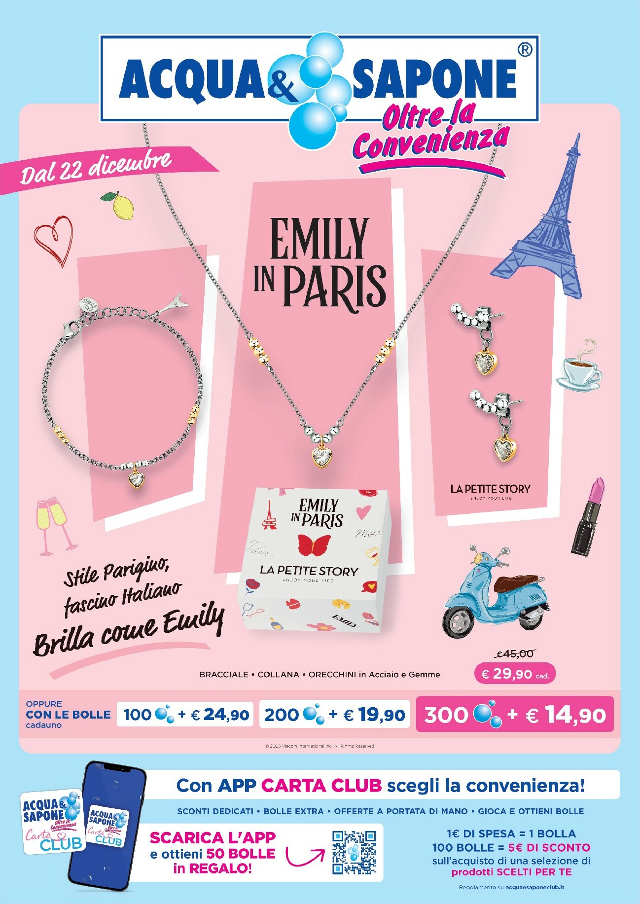 acqua-e-sapone - Volantino Acqua e Sapone - Emily in Paris valido dal 22/12/2025 al 28/02/2026