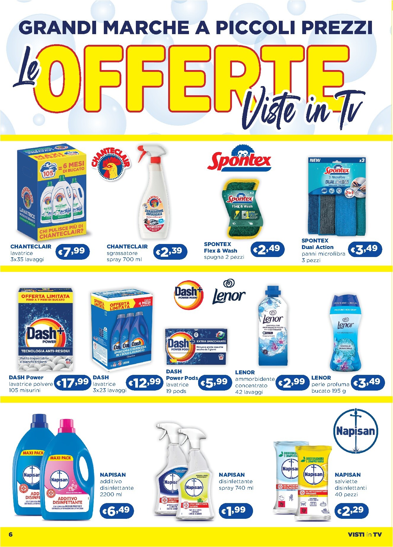 acqua-e-sapone - Volantino Acqua e Sapone - Abruzzo, Basilicata, Campania, Calabria, Lazio, Liguria, Lombardia, Marche, Molise, Piemonte, Puglia, Sardegna e Valle d’Aosta valido dal 26/02/2026 al 18/03/2026 - page: 6