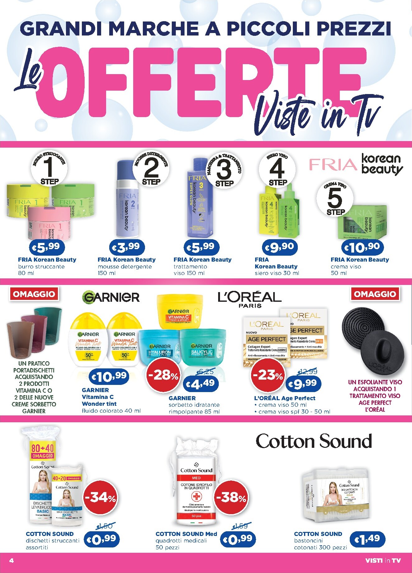 acqua-e-sapone - Volantino Acqua e Sapone - Abruzzo, Basilicata, Campania, Calabria, Lazio, Liguria, Lombardia, Marche, Molise, Piemonte, Puglia, Sardegna e Valle d’Aosta valido dal 18/03/2026 al 08/04/2026 - page: 4