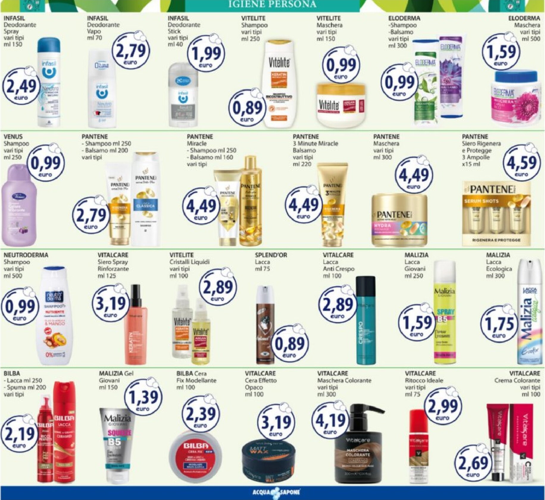 acqua-e-sapone - Volantino Acqua e Sapone valido dal 23/03/2026 al 05/04/2026 - page: 7