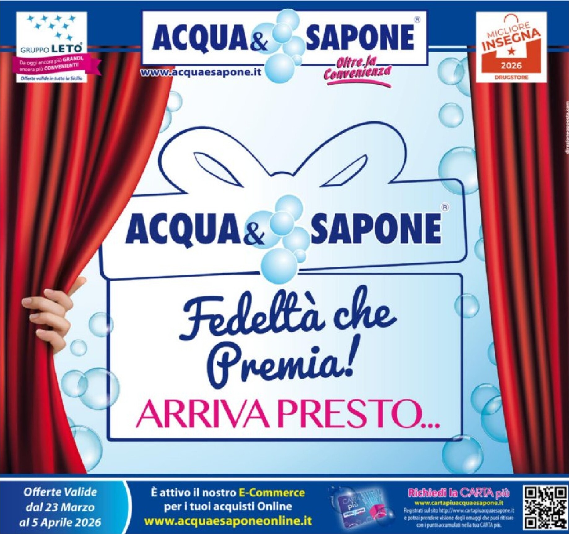 acqua-e-sapone - Volantino Acqua e Sapone valido dal 23/03/2026 al 05/04/2026