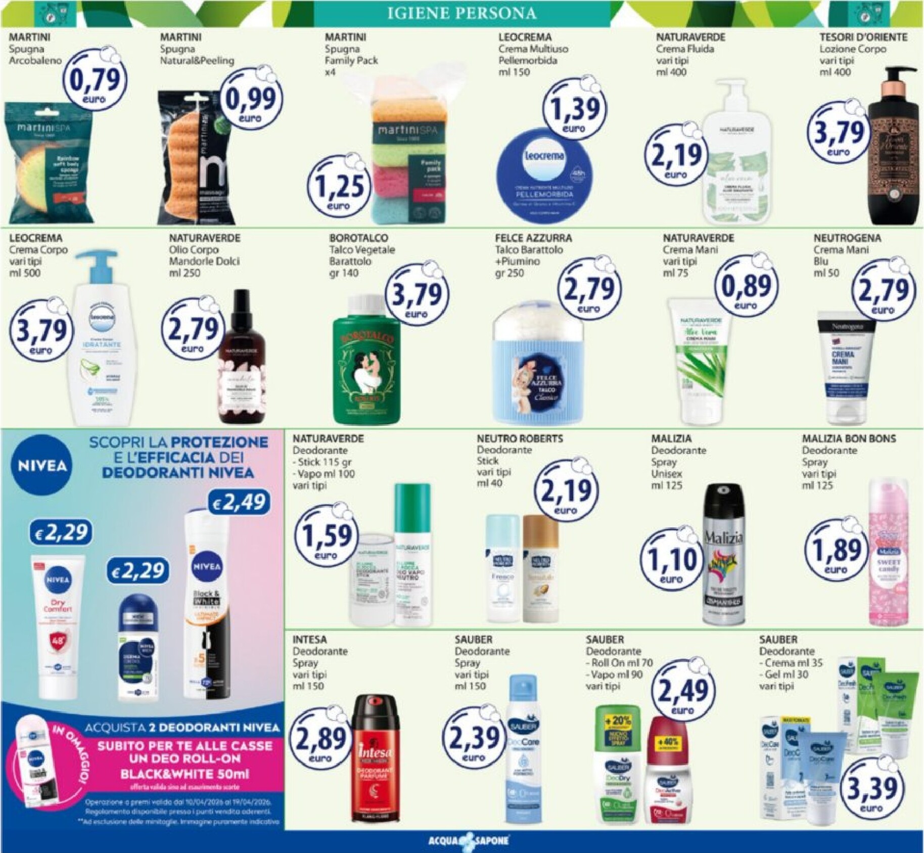 acqua-e-sapone - Volantino Acqua e Sapone valido dal 23/03/2026 al 05/04/2026 - page: 6