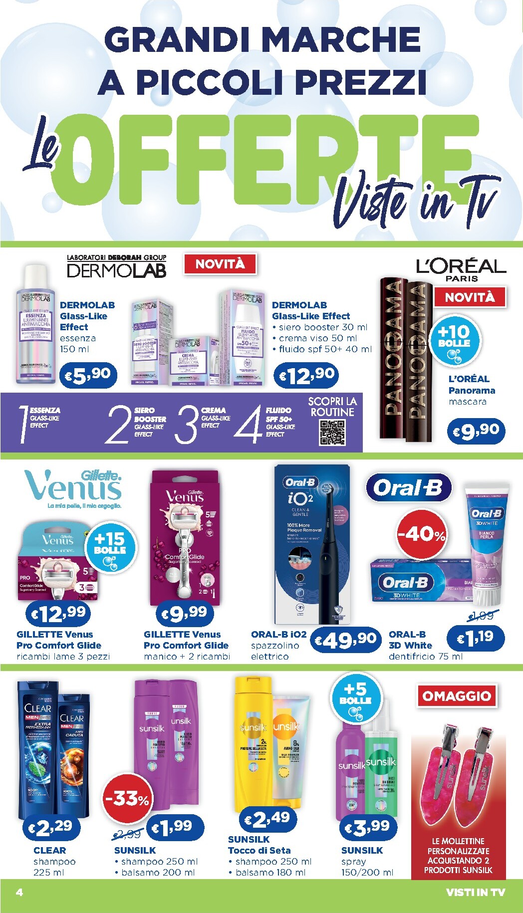 acqua-e-sapone - Volantino futuro Acqua e Sapone - Abruzzo, Basilicata, Campania, Calabria, Lazio, Liguria, Lombardia, Marche, Molise, Piemonte, Puglia, Sardegna e Valle d’Aosta valido dal giovedì 09/04/2026 al mercoledì 29/04/2026 - page: 4