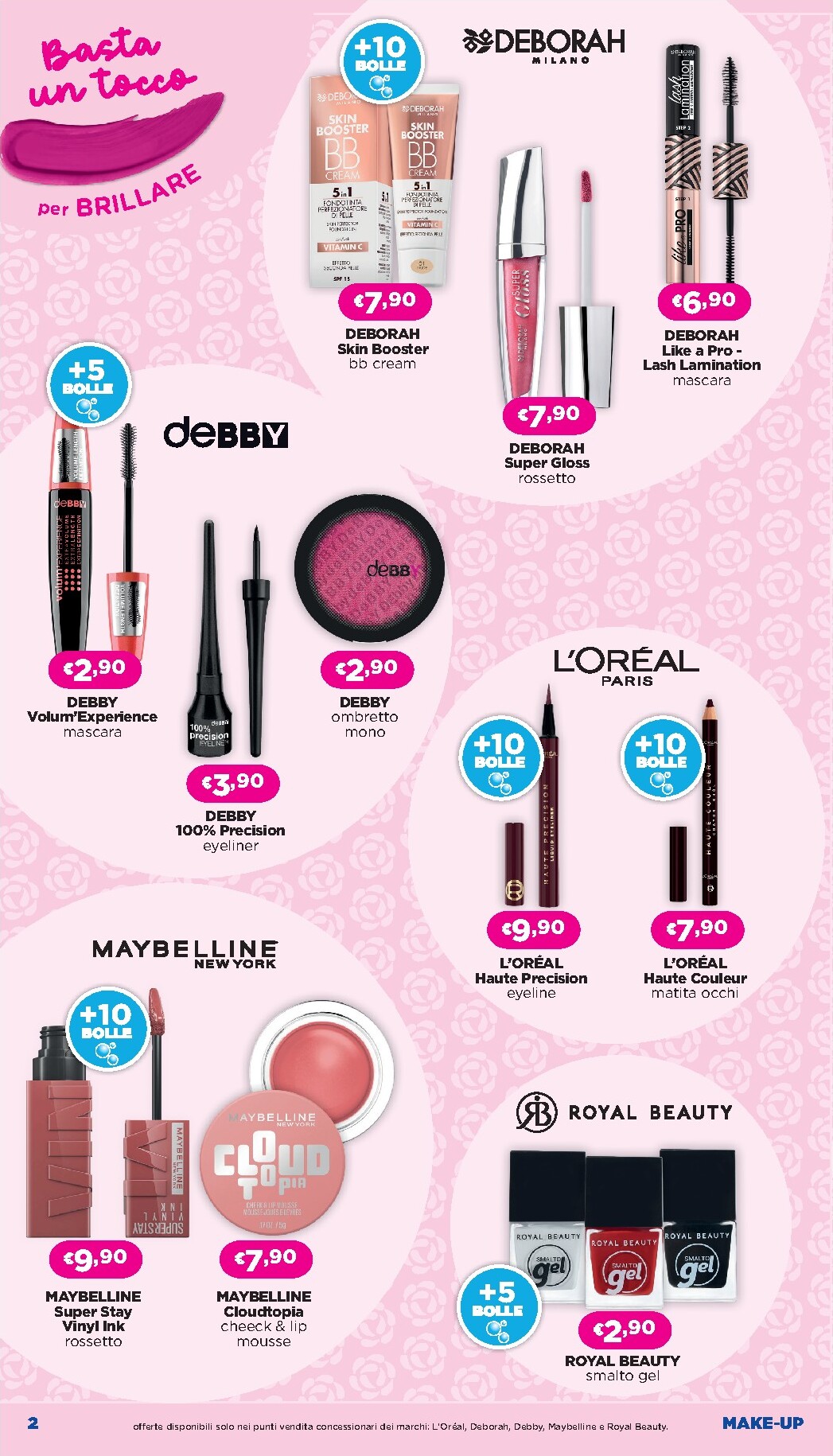 acqua-e-sapone - Volantino futuro Acqua e Sapone - Abruzzo, Basilicata, Campania, Calabria, Lazio, Liguria, Lombardia, Marche, Molise, Piemonte, Puglia, Sardegna e Valle d’Aosta valido dal giovedì 09/04/2026 al mercoledì 29/04/2026 - page: 2