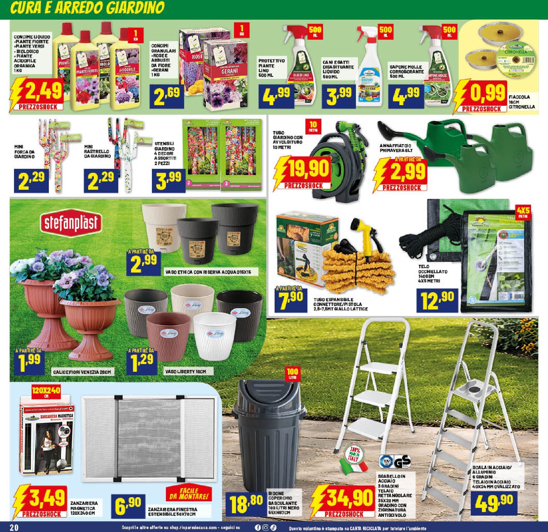 risparmio-casa - Volantino attuale di Risparmio Casa valido dal mercoledì 22/07/2026 al domenica 09/08/2026 - page: 20