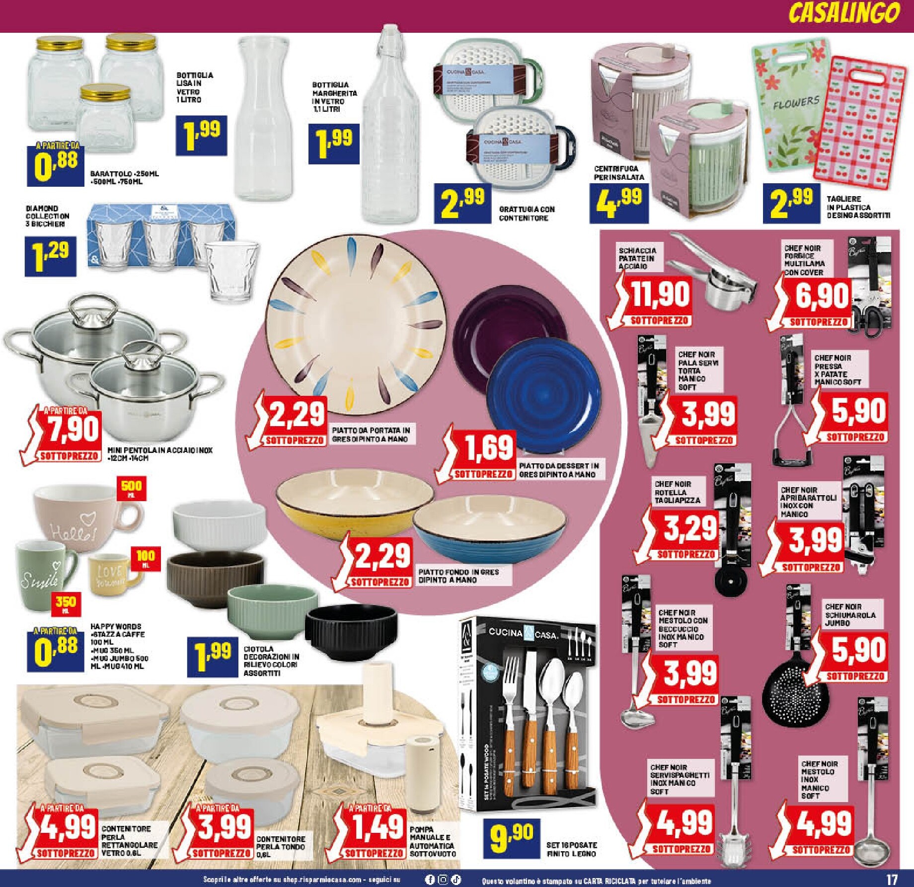 risparmio-casa - Volantino futuro Risparmio Casa valido dal giovedì 24/09/2026 al domenica 11/10/2026 - page: 17