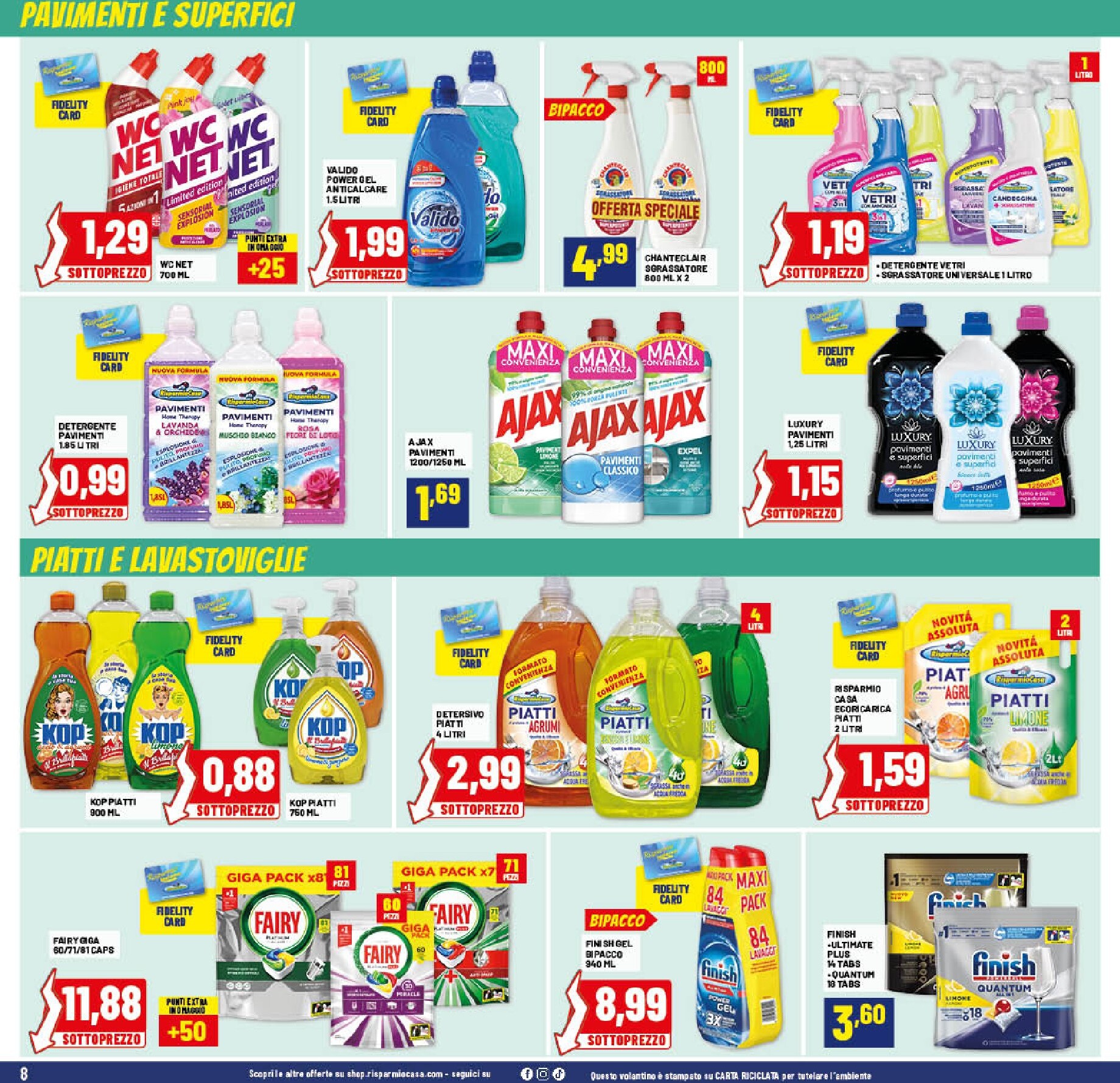 risparmio-casa - Volantino futuro Risparmio Casa valido dal giovedì 24/09/2026 al domenica 11/10/2026 - page: 8