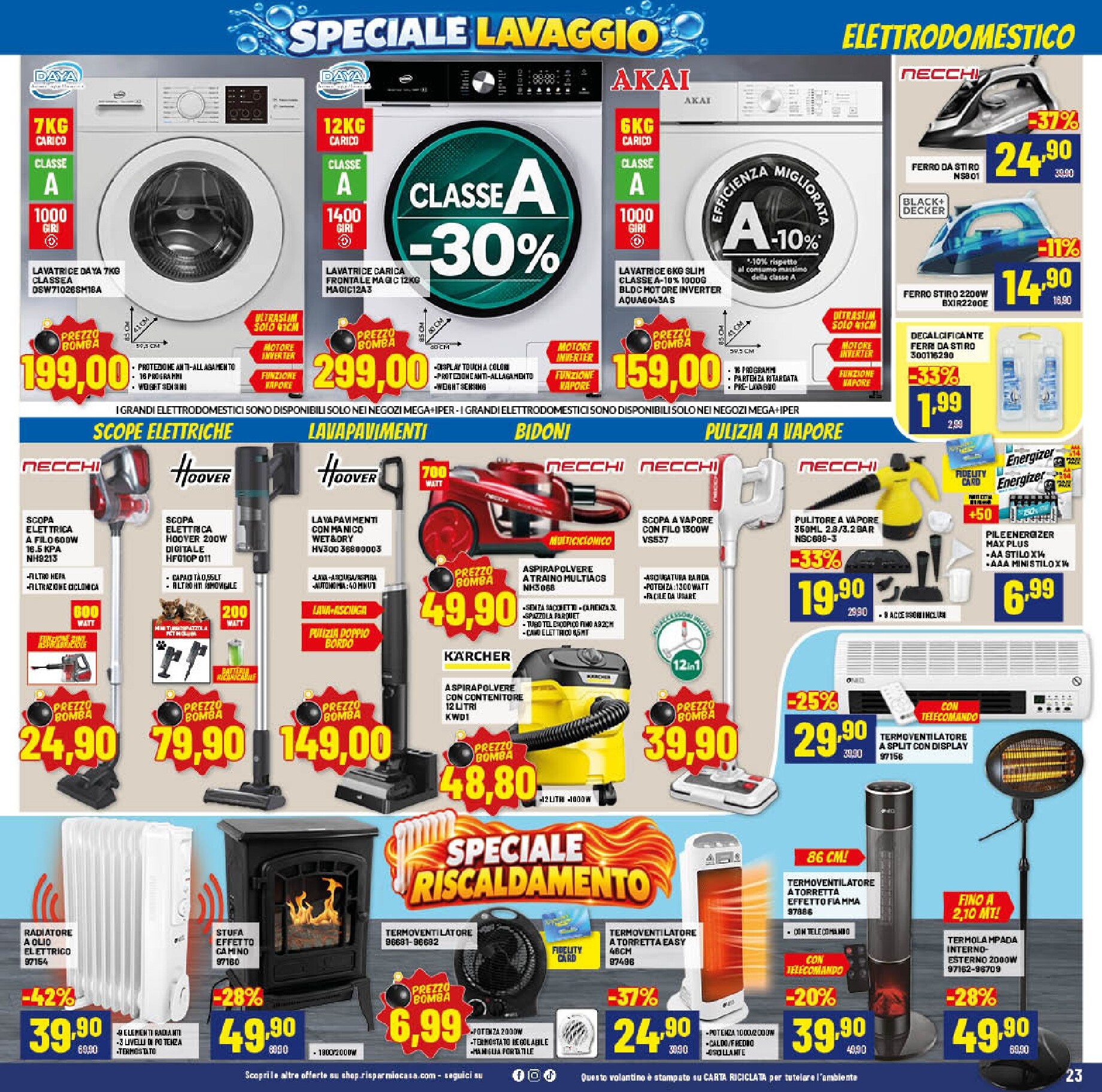risparmio-casa - Volantino Risparmio Casa per la prossima settimana dal sabato 24/10/2026 al domenica 08/11/2026 - page: 23