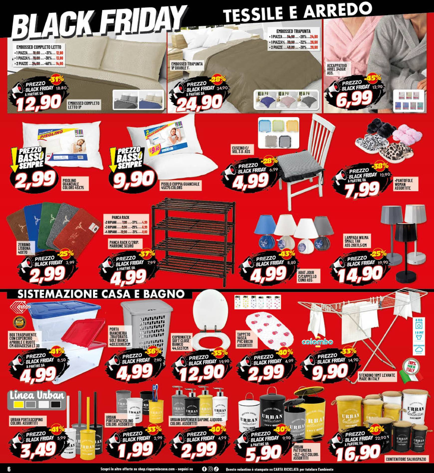 risparmio-casa - Volantino Risparmio Casa - Black Friday valido dal 14.11. al 21.11. - page: 6