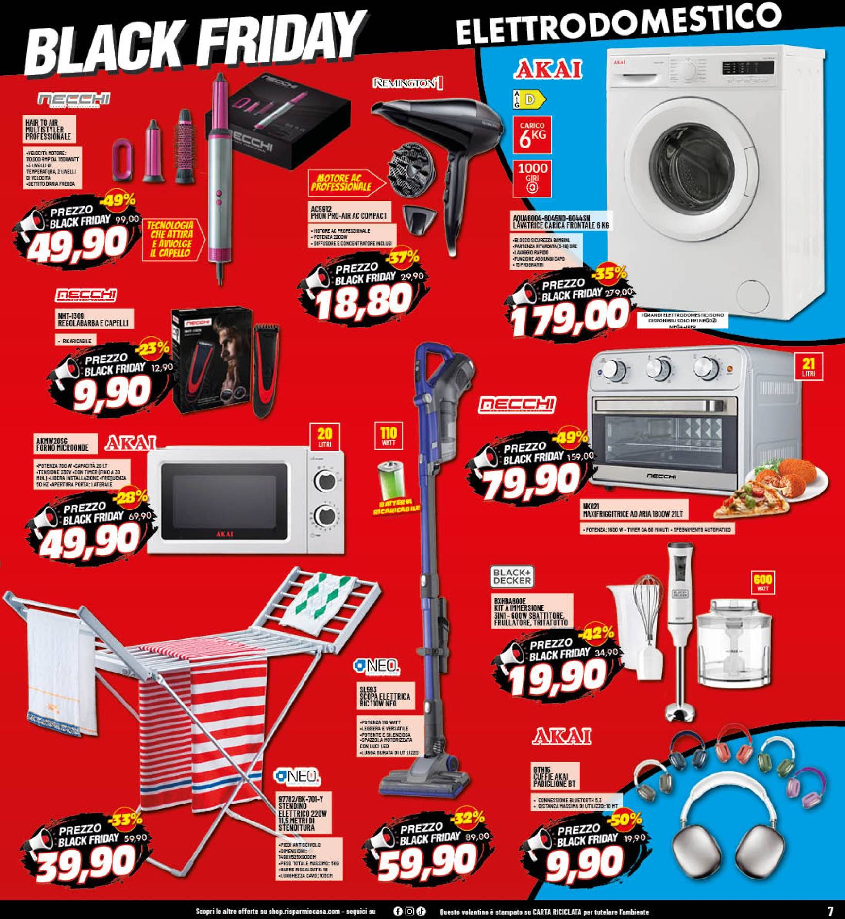 risparmio-casa - Volantino Risparmio Casa - Black Friday valido dal 14.11. al 21.11. - page: 7