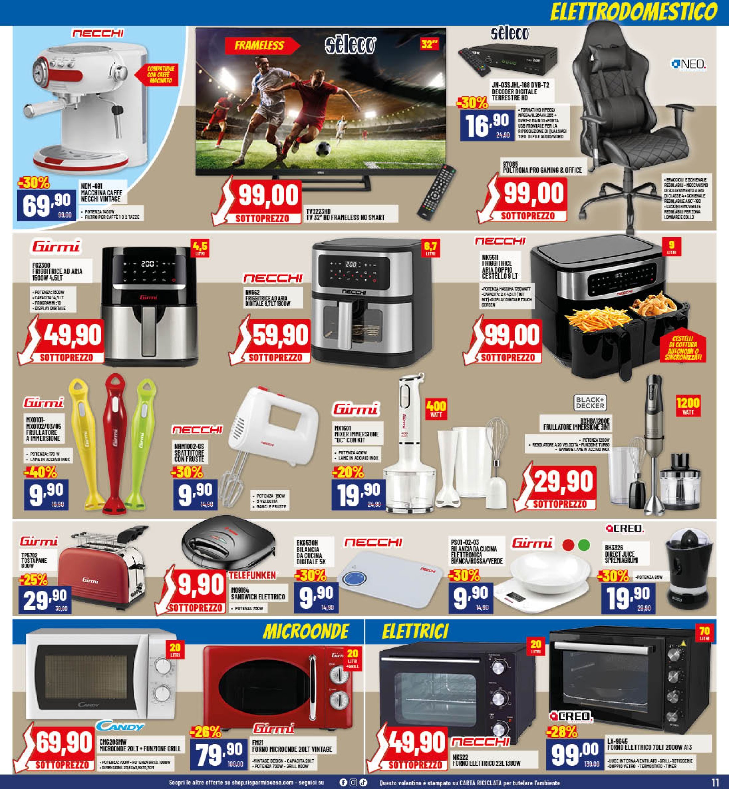 risparmio-casa - Volantino Risparmio Casa valido dal 25/01 al 09/02 - page: 11