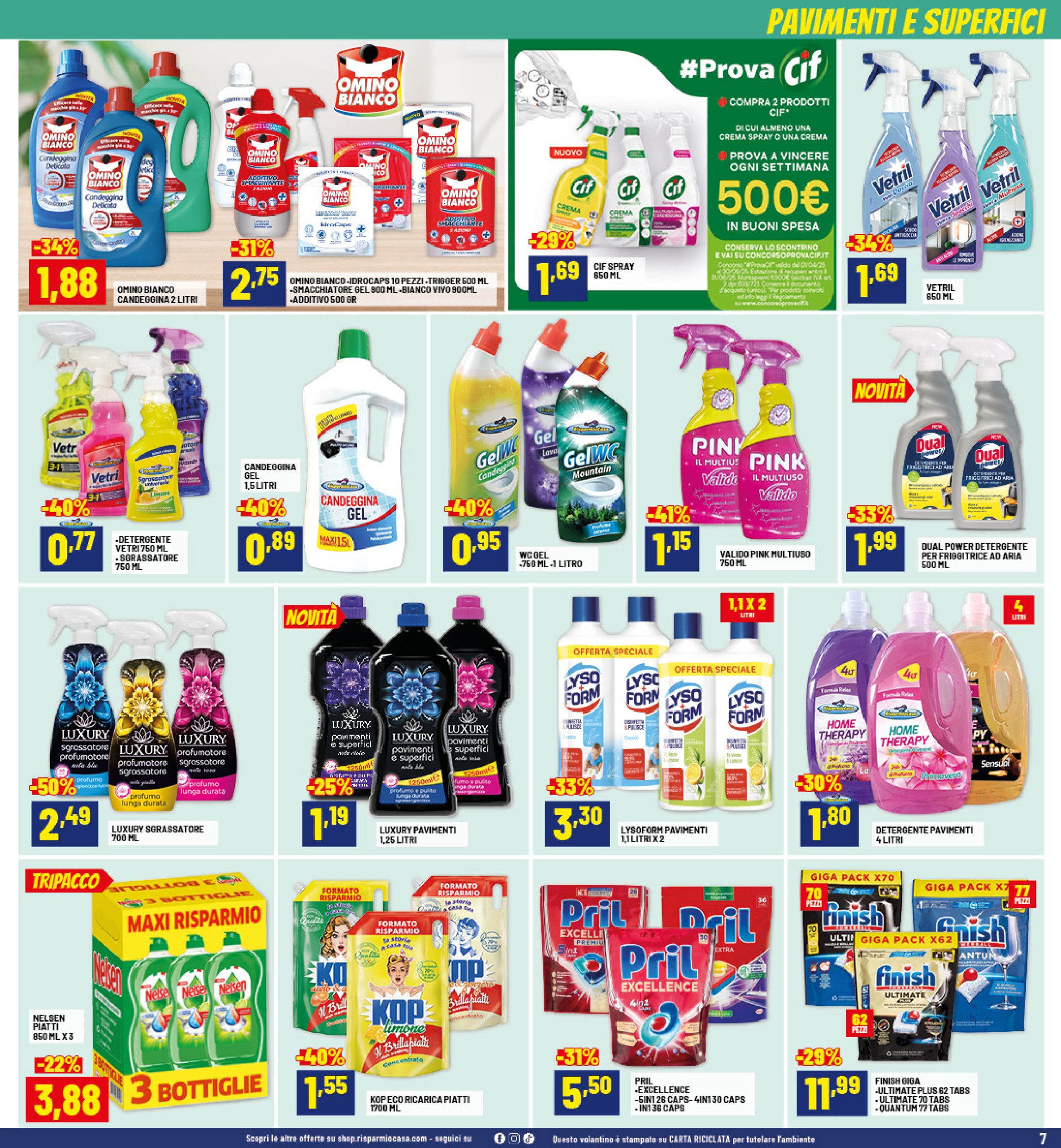 risparmio-casa - Volantino Risparmio Casa valido dal 26/04 al 10/05 - page: 7