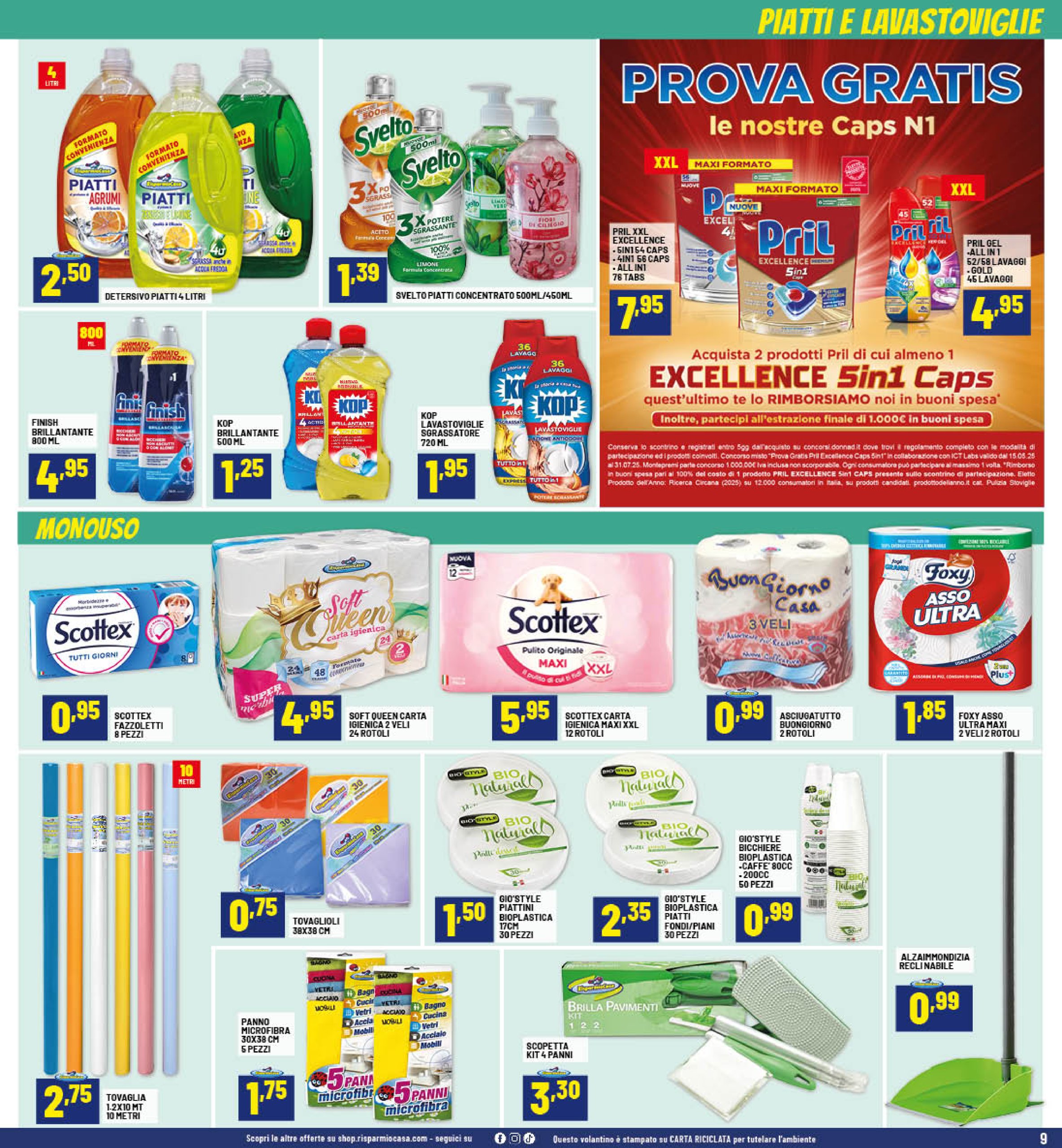 risparmio-casa - Volantino Risparmio Casa valido dal 26/06 al 13/07 - page: 9
