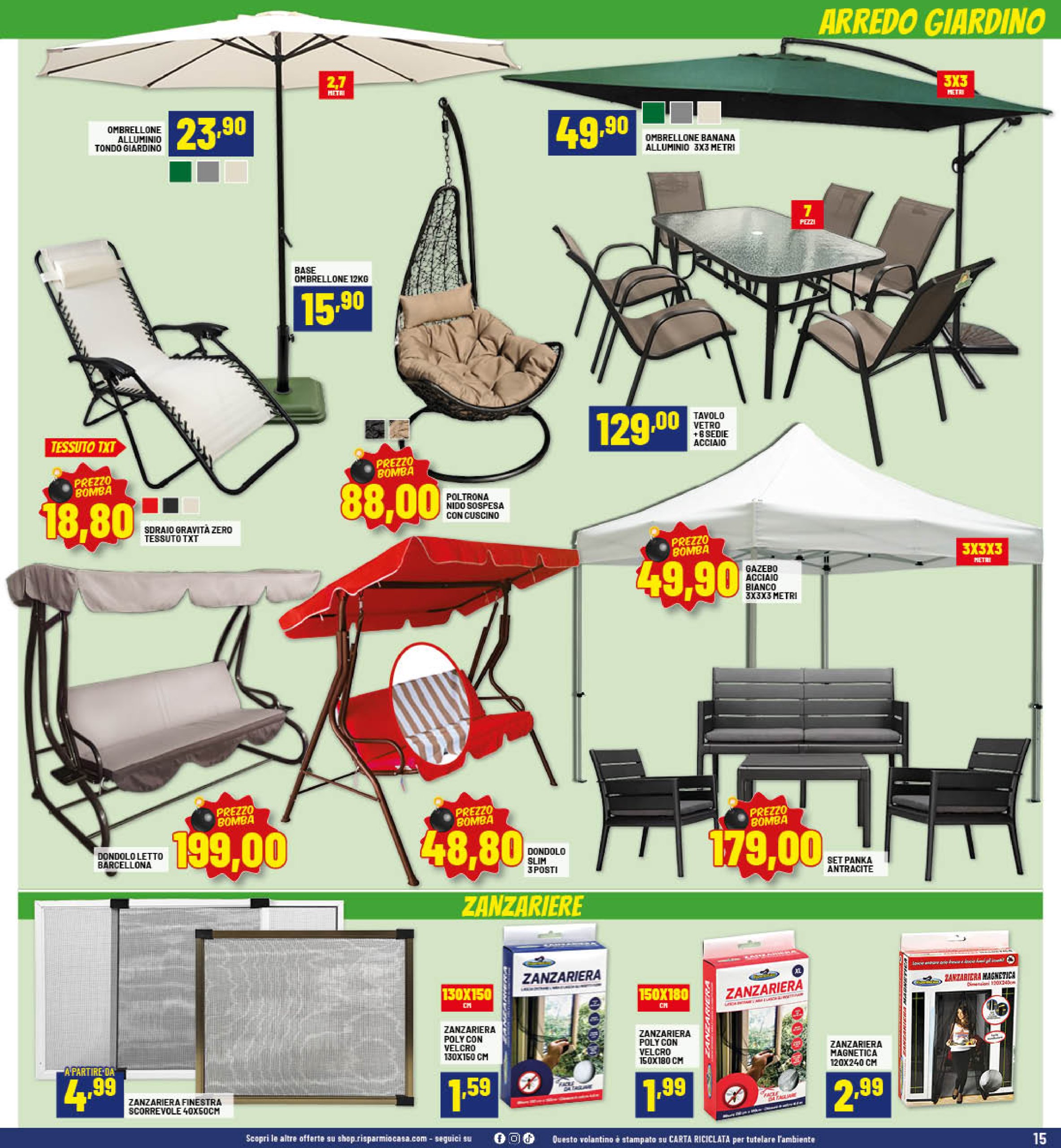 risparmio-casa - Volantino Risparmio Casa valido dal 26/06 al 13/07 - page: 15