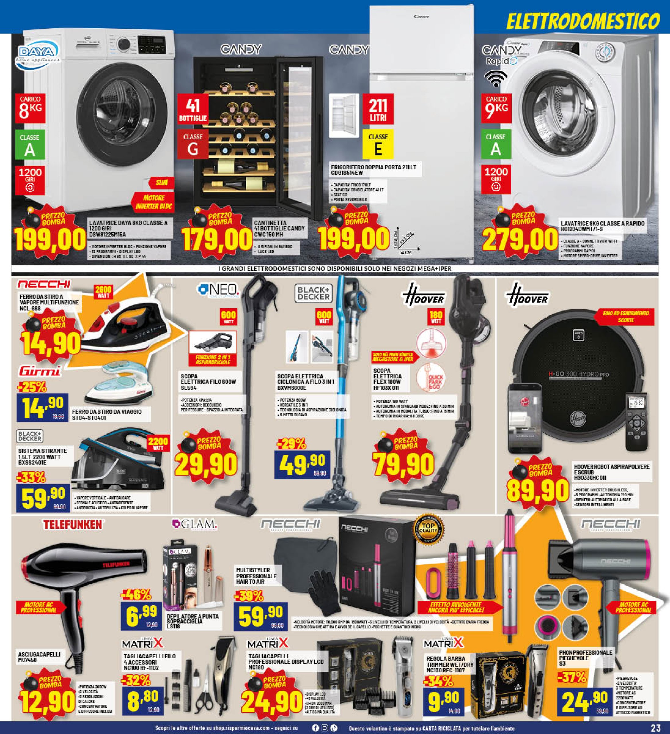 risparmio-casa - Volantino Risparmio Casa valido dal 26/06 al 13/07 - page: 23