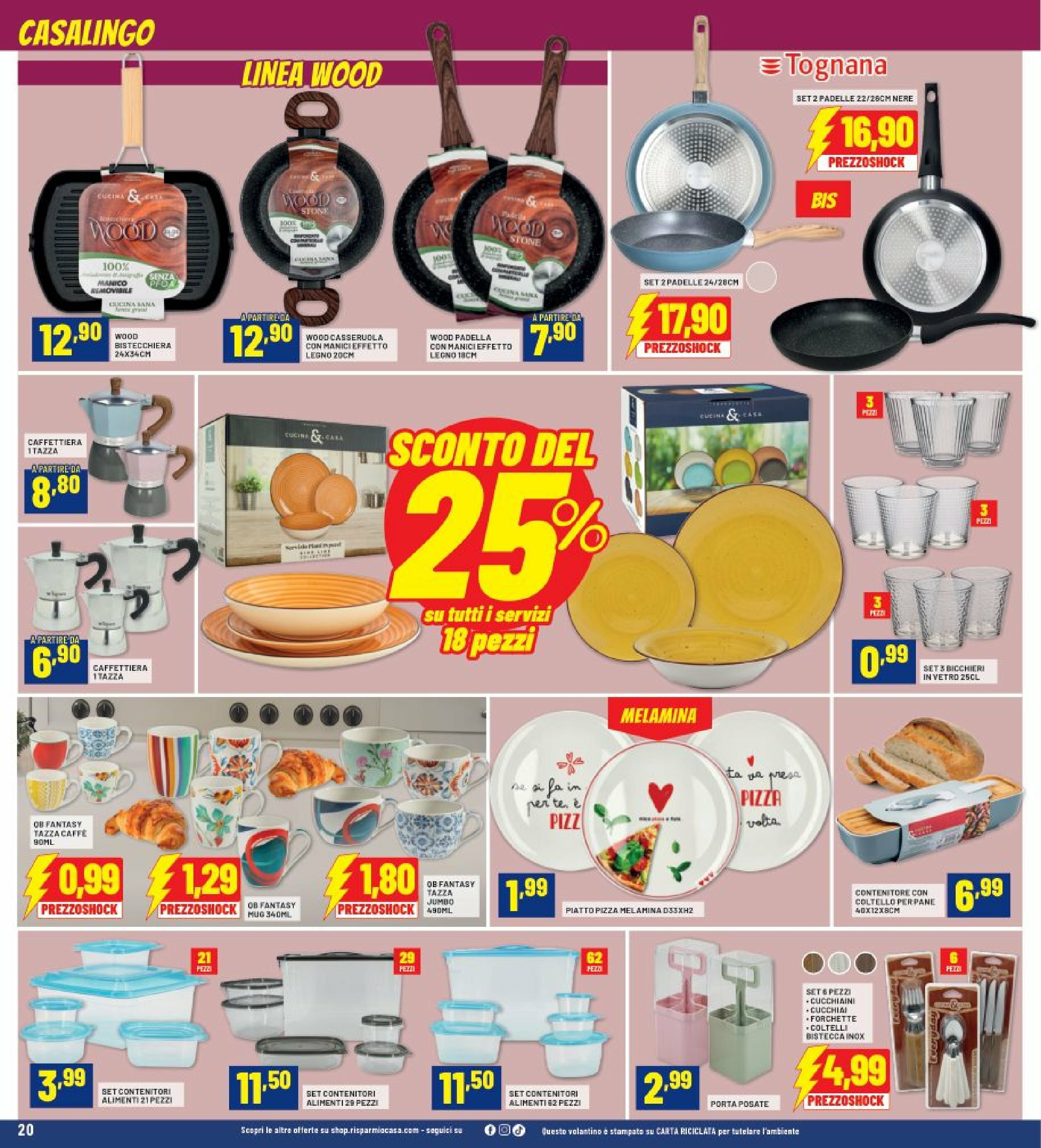 risparmio-casa - Volantino Risparmio Casa valido dal 28/08 al 13/09 - page: 20