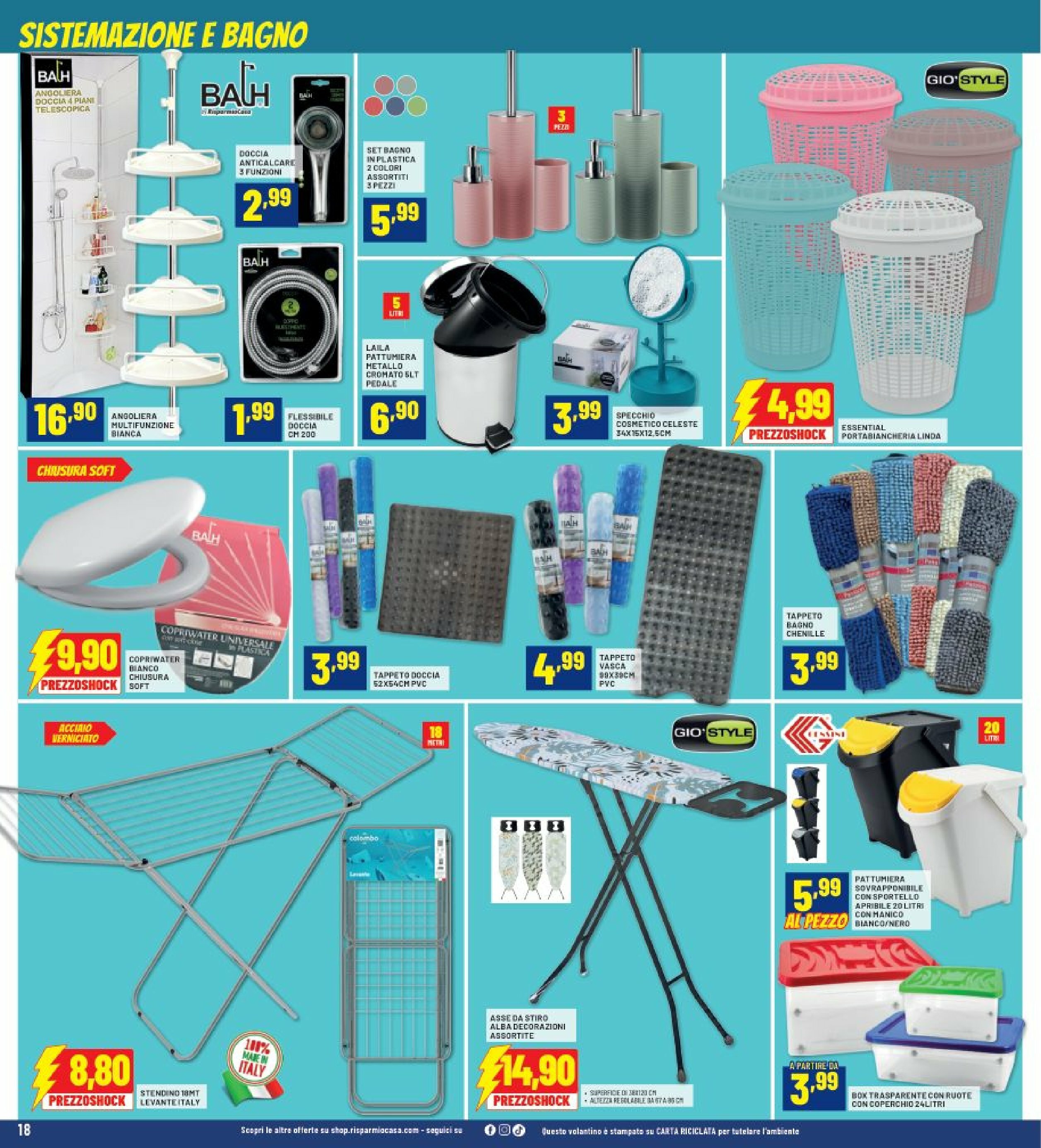 risparmio-casa - Volantino Risparmio Casa valido dal 28/08 al 13/09 - page: 18