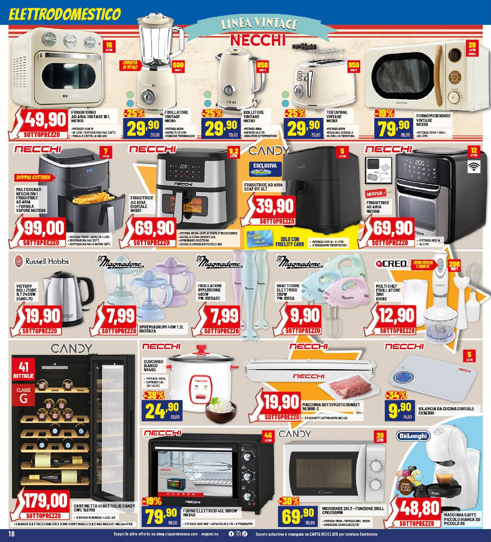 risparmio-casa - Volantino Risparmio Casa valido dal 25/09 al 12/10 - page: 18