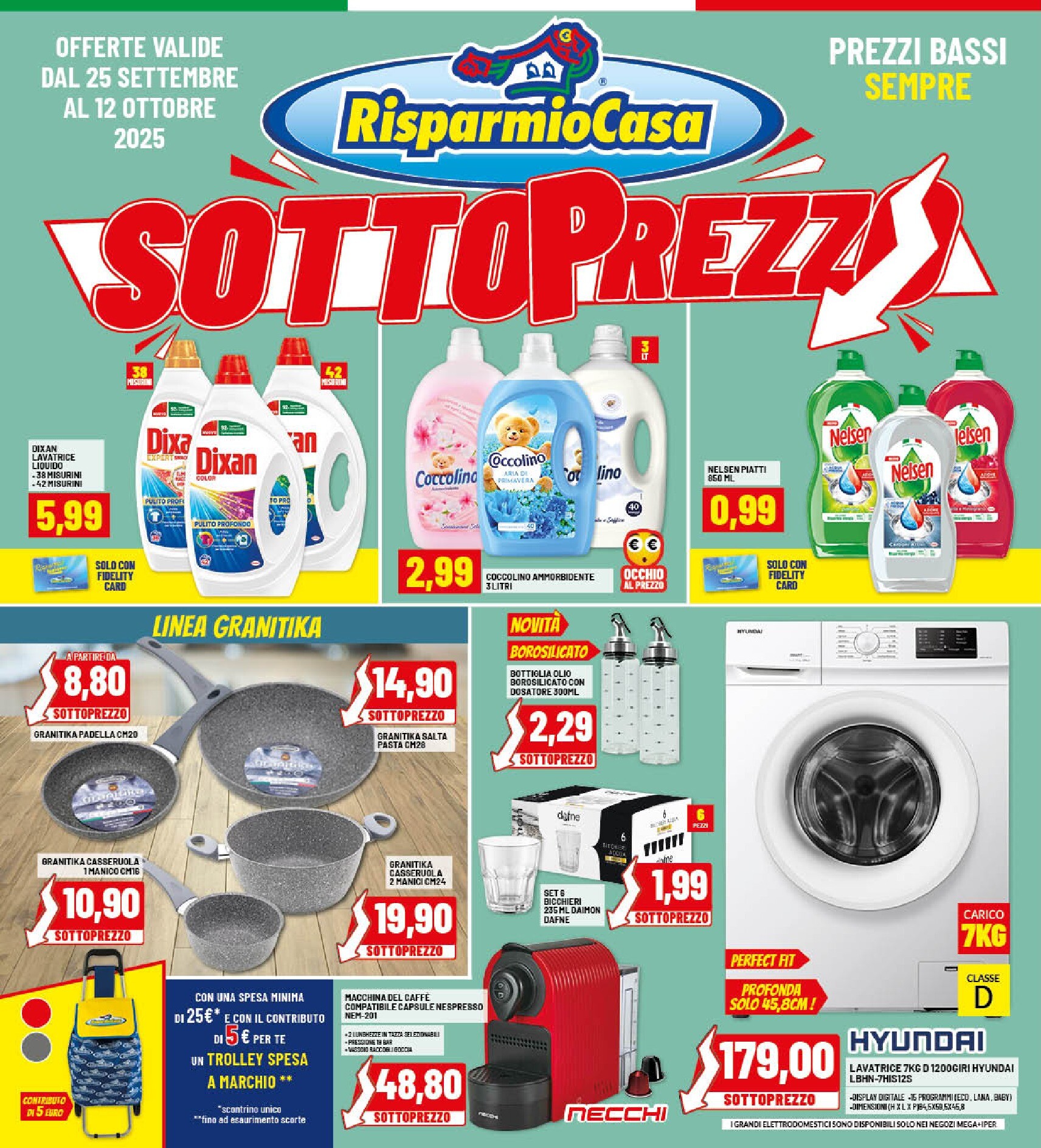 risparmio-casa - Volantino Risparmio Casa valido dal 25/09 al 12/10