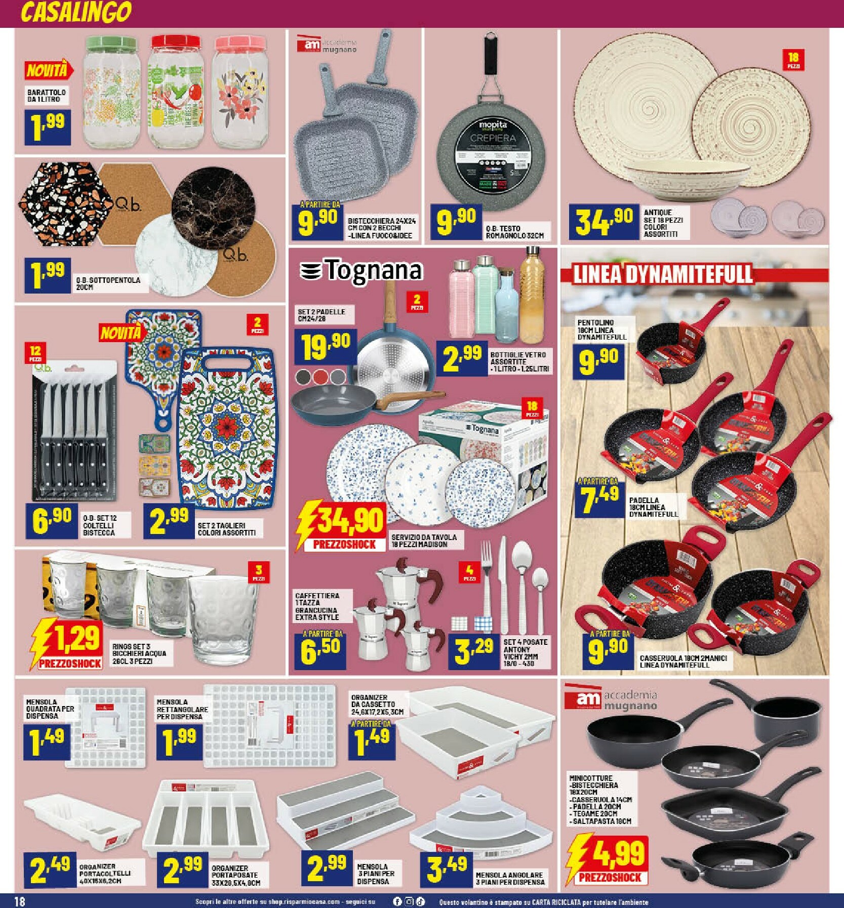 risparmio-casa - Volantino Risparmio Casa valido dal 23/10 al 08/11 - page: 18