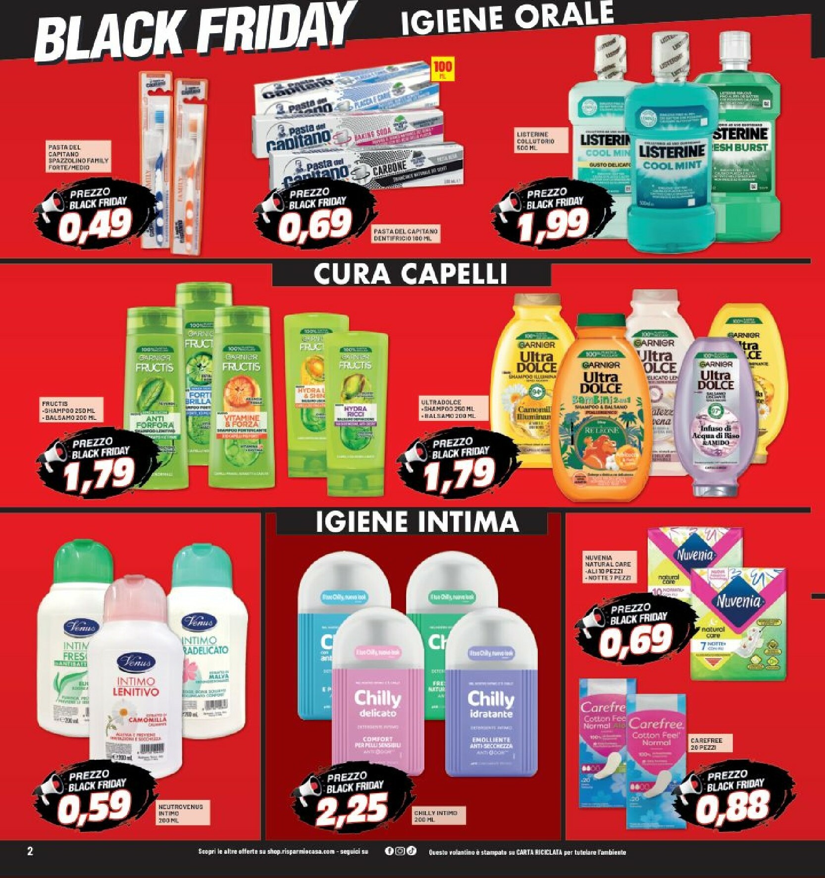 risparmio-casa - Volantino Risparmio Casa - Black Friday valido dal 13/11 al 20/11 - page: 2