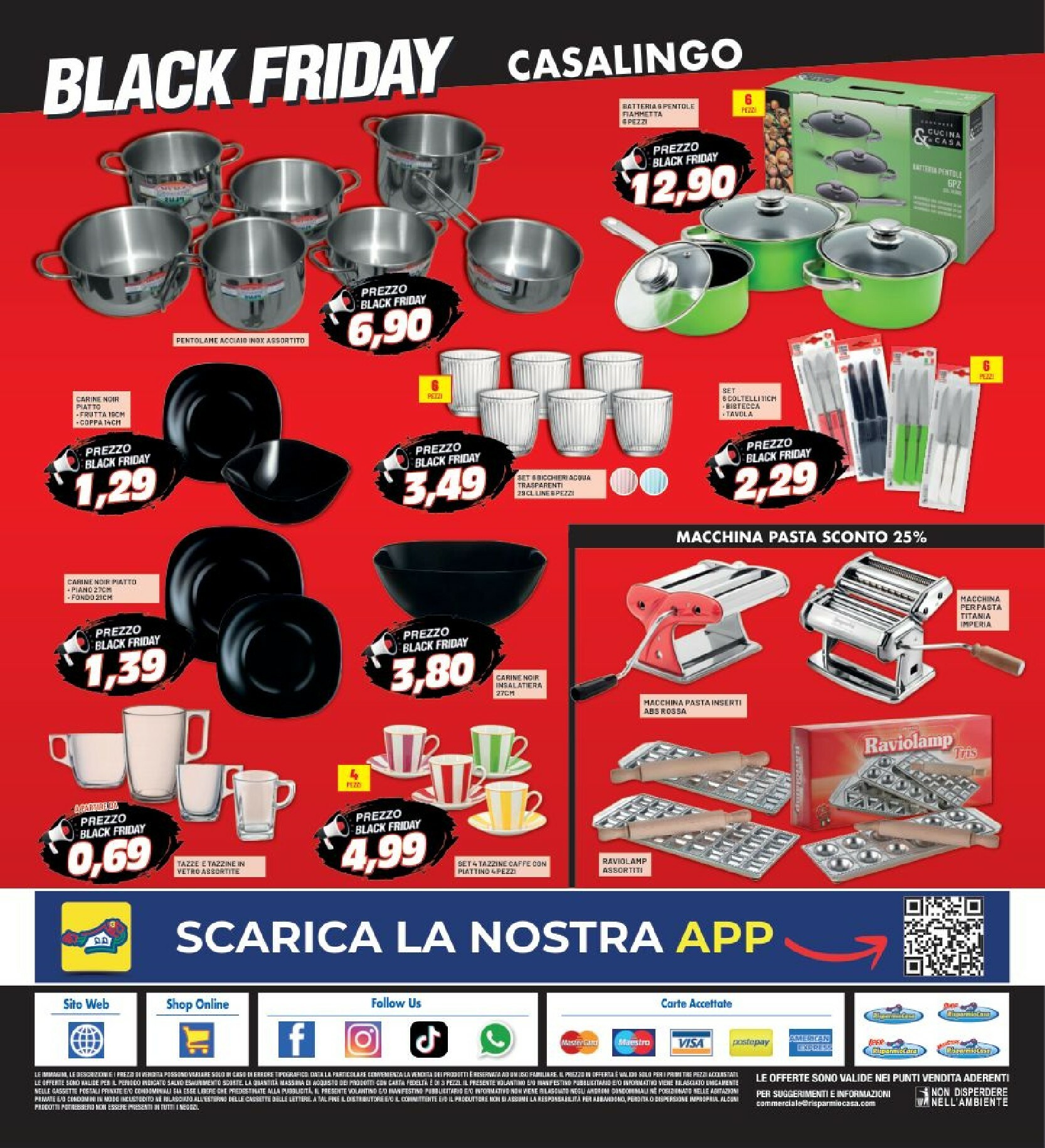 risparmio-casa - Volantino Risparmio Casa - Black Friday valido dal 13/11 al 20/11 - page: 12