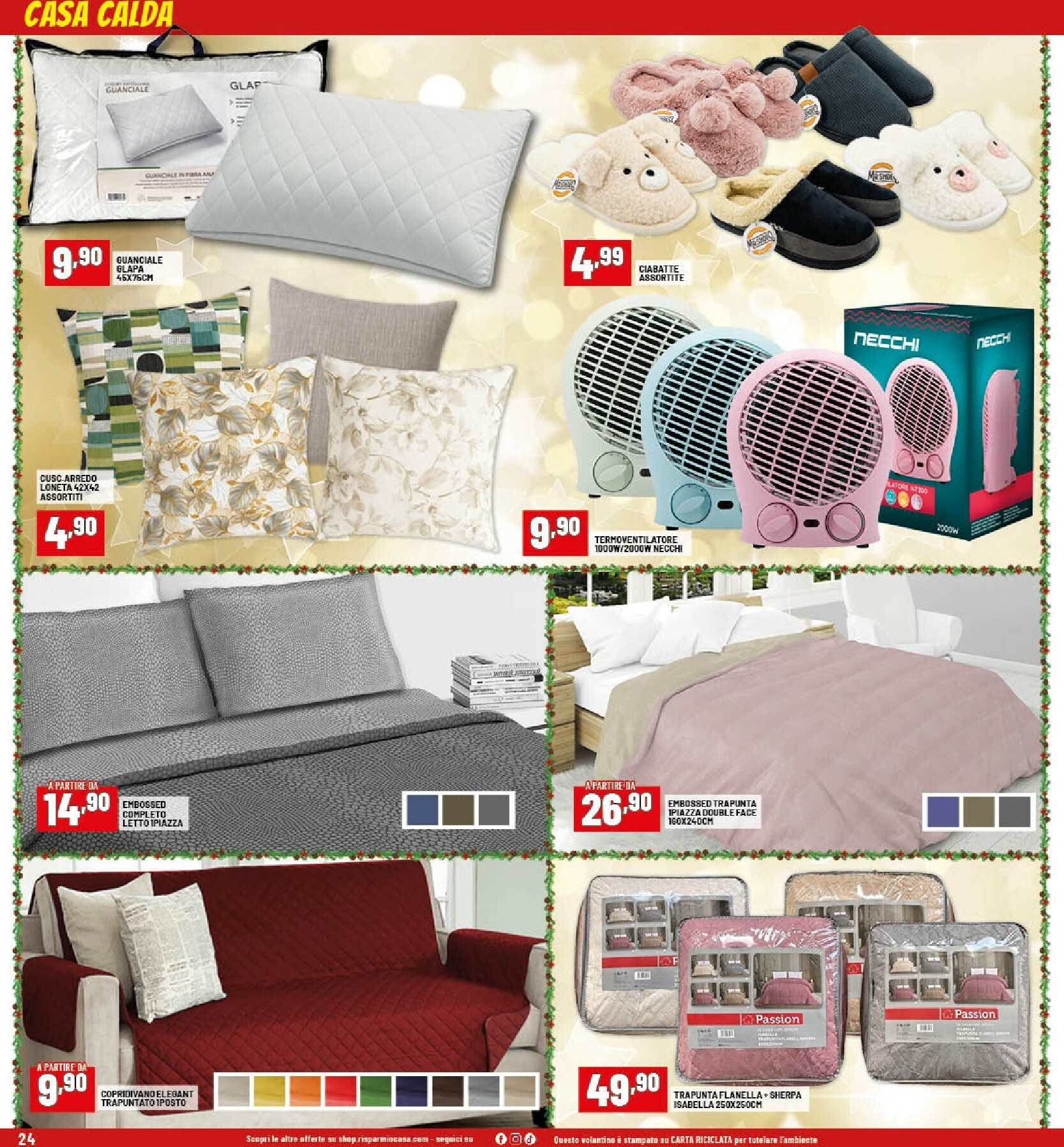 risparmio-casa - Volantino Risparmio Casa - Natale valido dal 26/11 al 20/12 - page: 24
