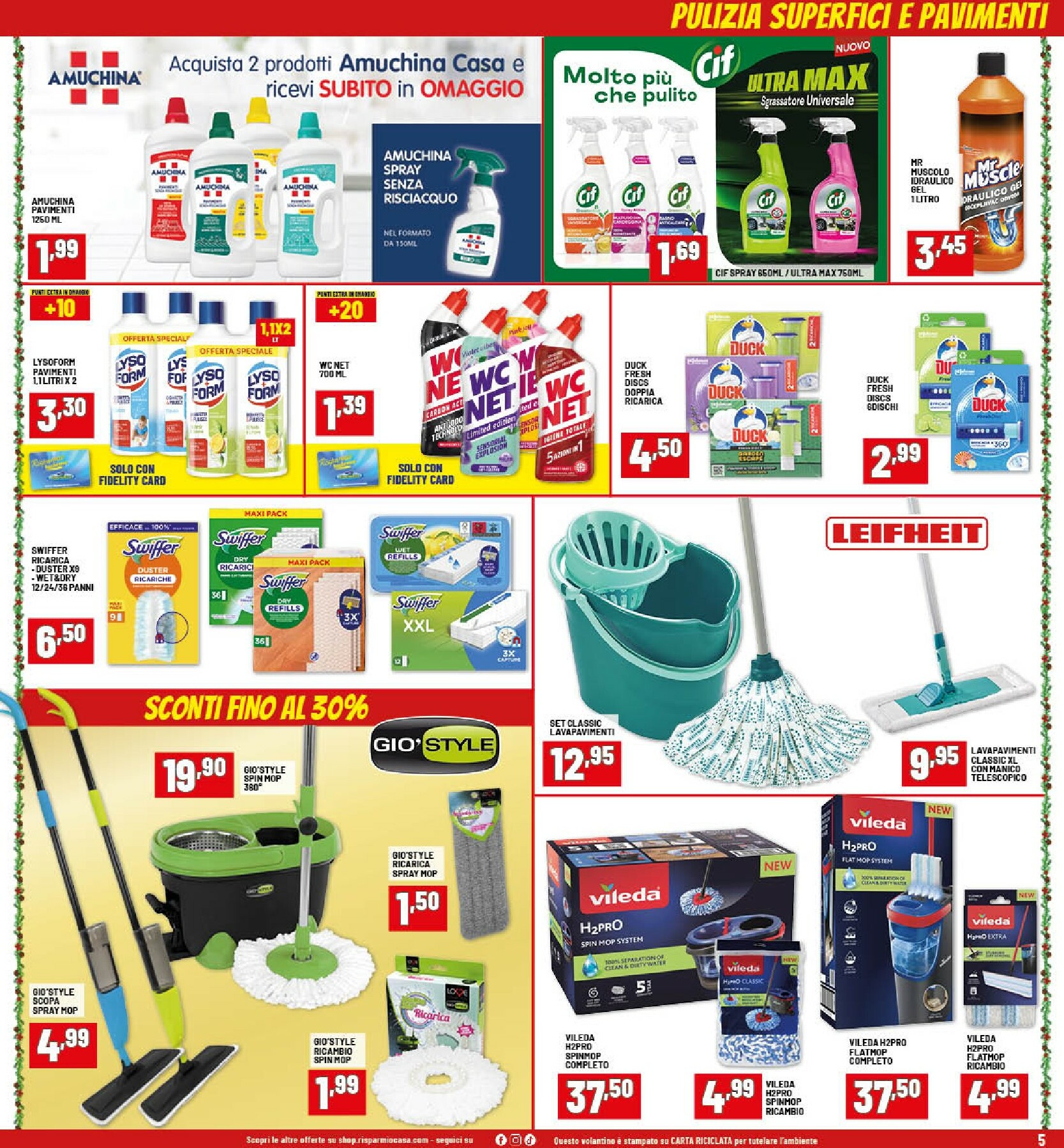 risparmio-casa - Volantino Risparmio Casa - Natale valido dal 26/11 al 20/12 - page: 5