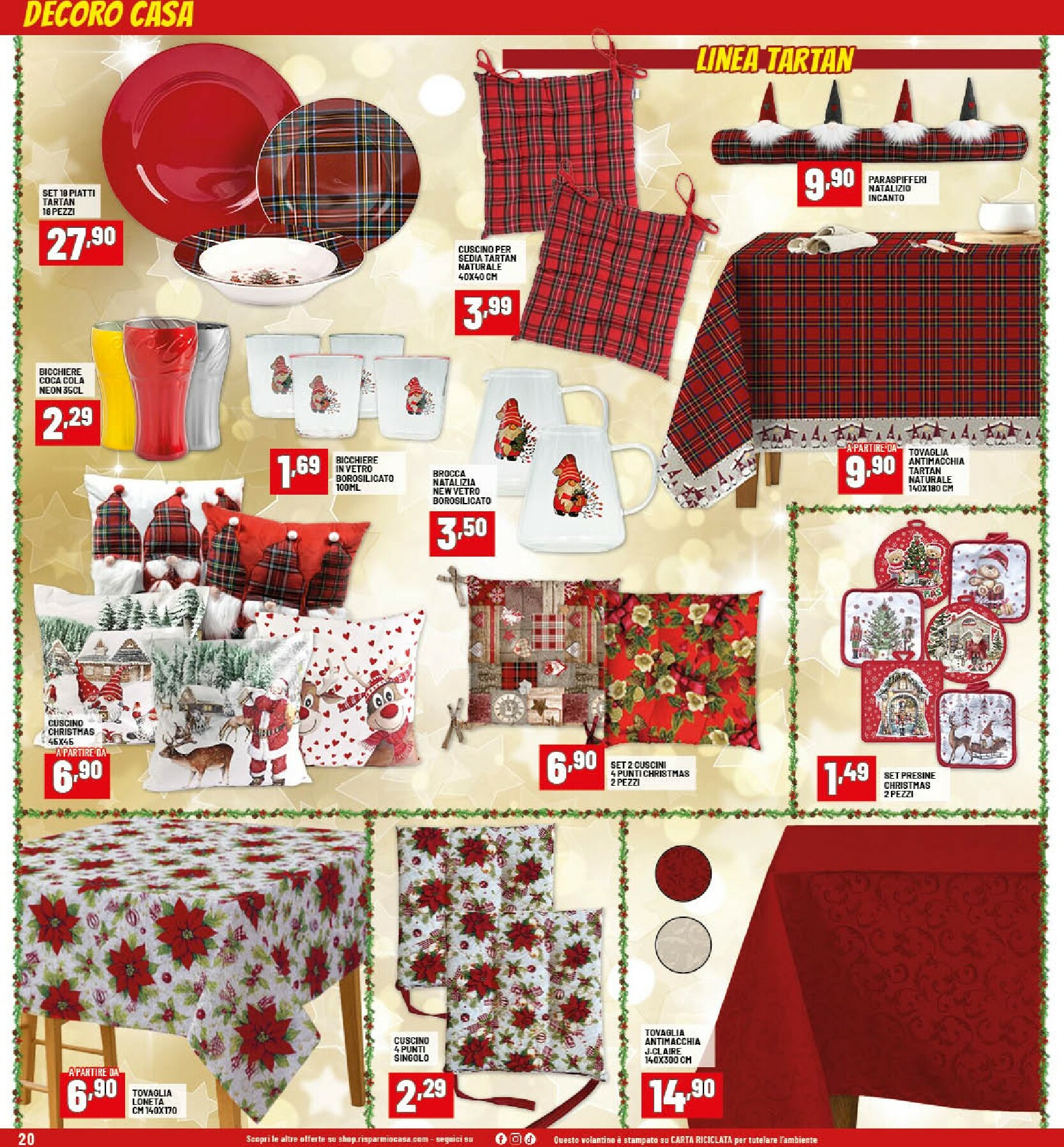 risparmio-casa - Volantino Risparmio Casa - Natale valido dal 26/11 al 20/12 - page: 20