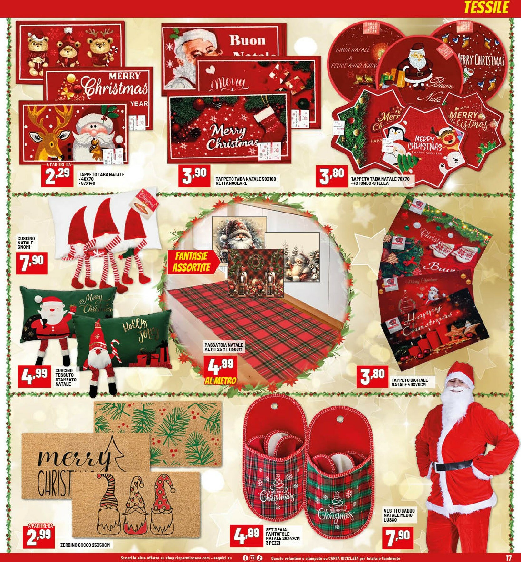 risparmio-casa - Volantino Risparmio Casa - Natale valido dal 26/11 al 20/12 - page: 17