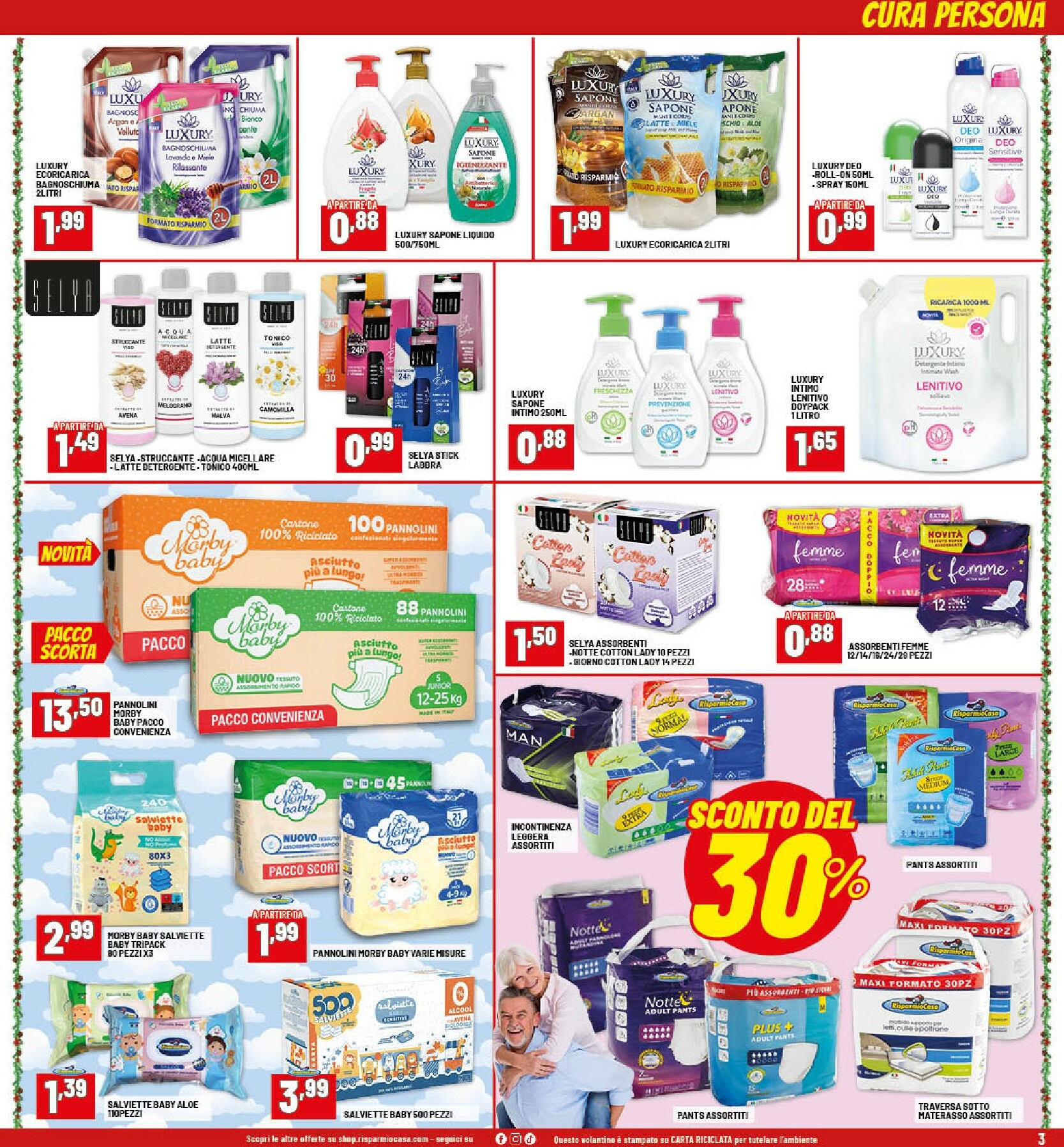 risparmio-casa - Volantino Risparmio Casa valido dal 22/12 al 04/01 - page: 3