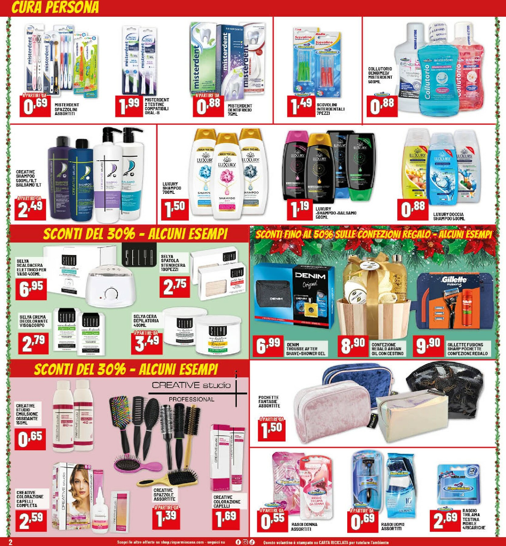 risparmio-casa - Volantino Risparmio Casa valido dal 22/12 al 04/01 - page: 2