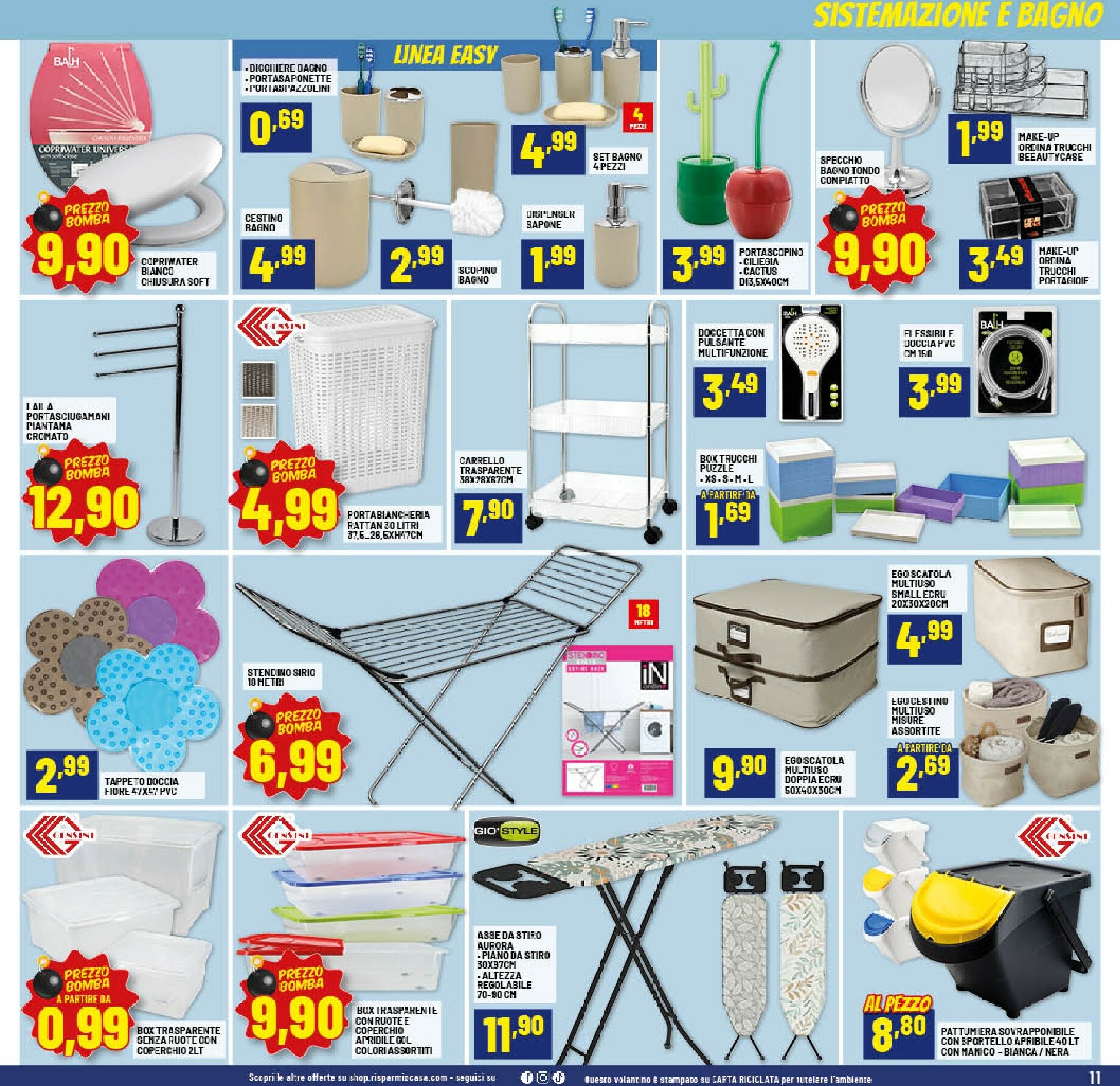 risparmio-casa - Volantino Risparmio Casa valido dal 07/01 al 18/01 - page: 11